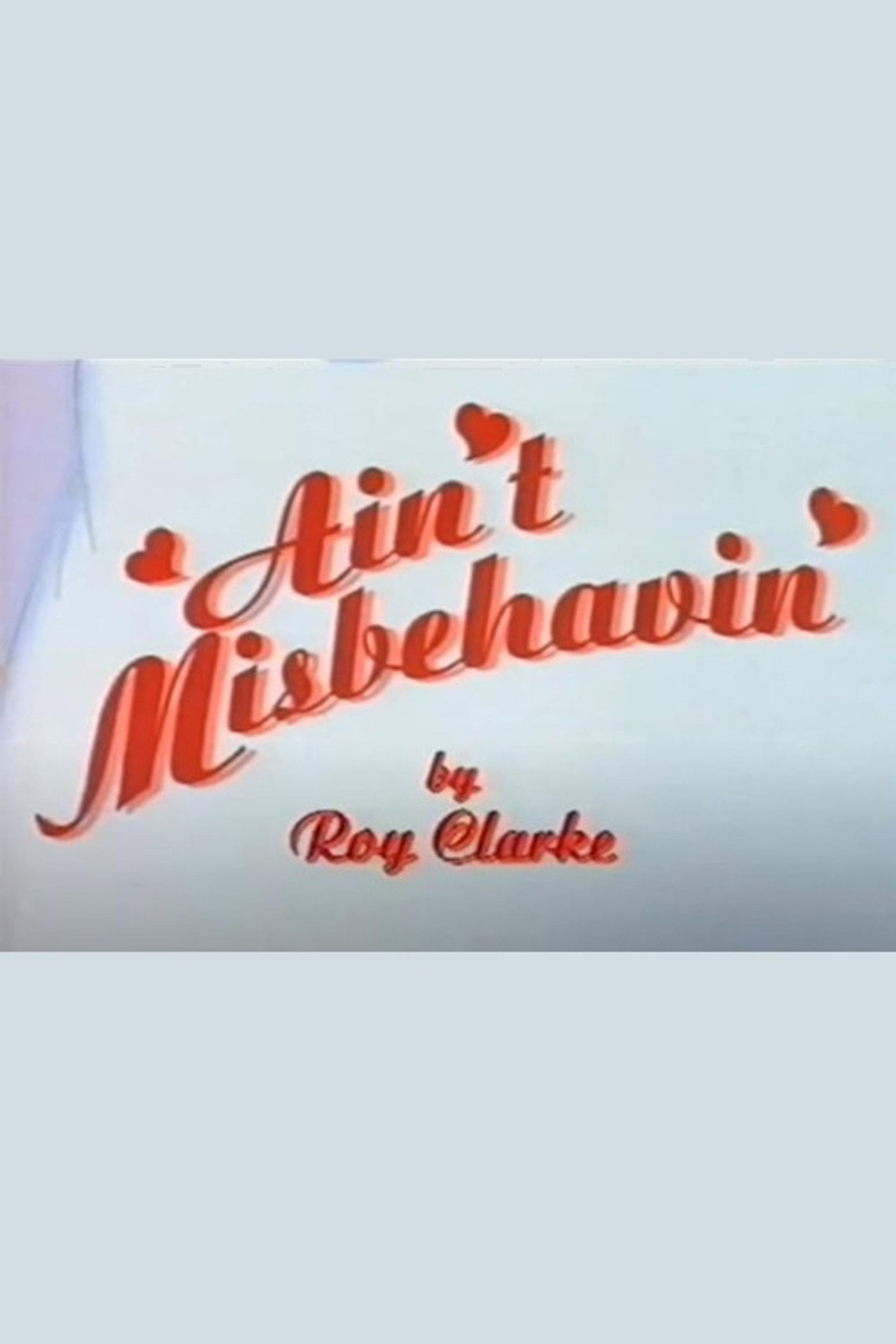 Pôster de Ain't Misbehavin'
