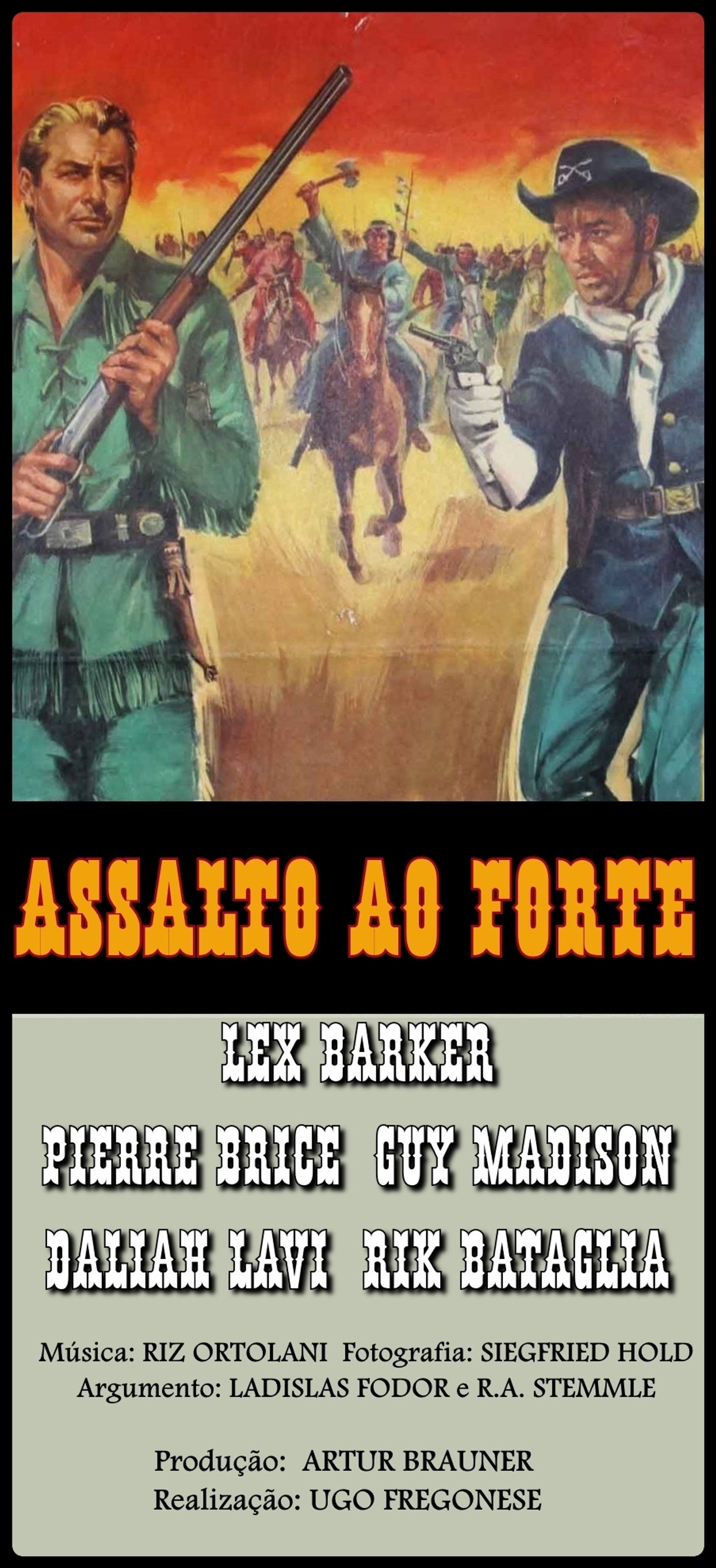 Pôster de A Batalha Final dos Apaches