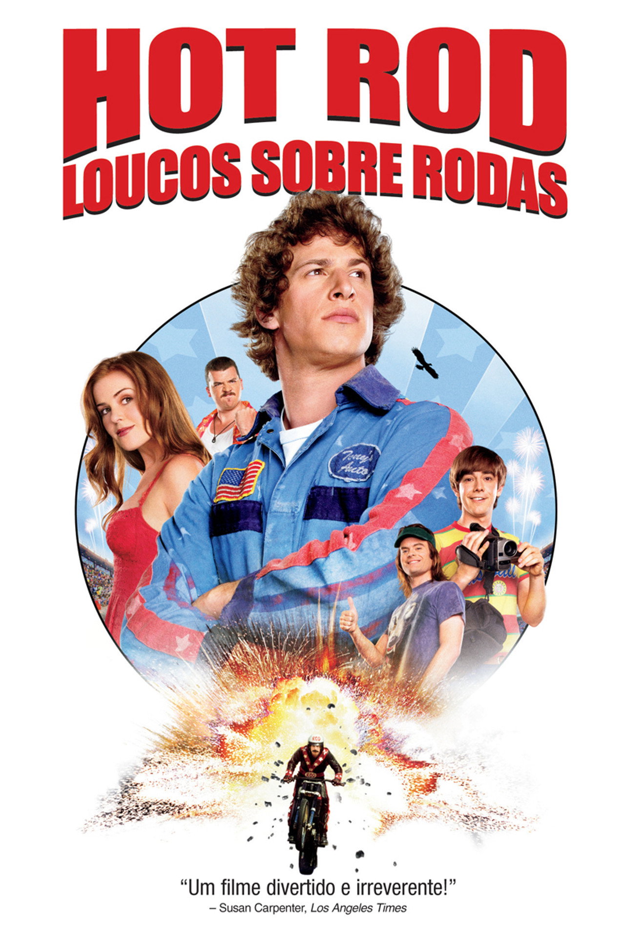 Pôster de Loucos Sobre Rodas