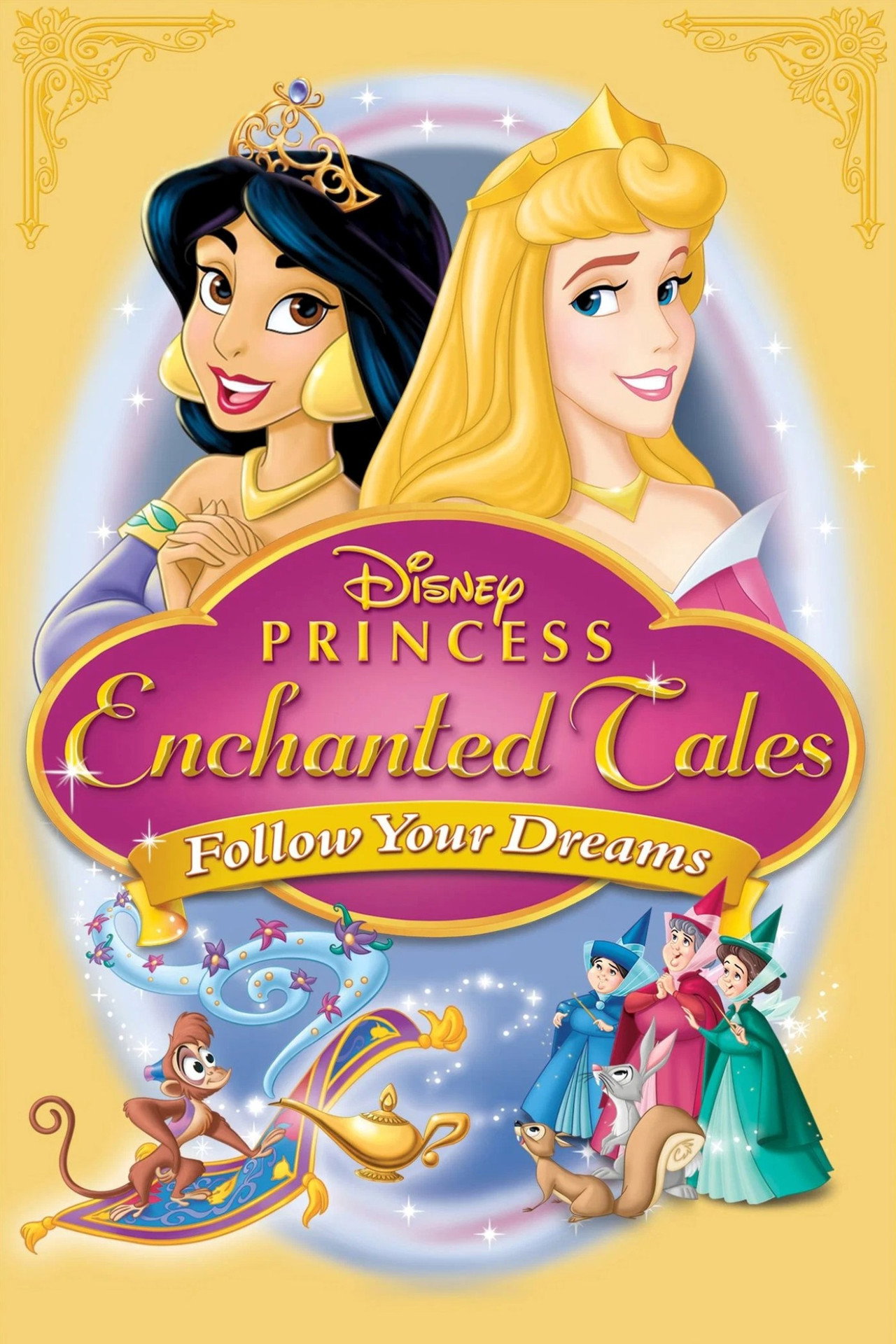 Pôster de Contos Encantados da Disney Princesas: Siga Seus Sonhos