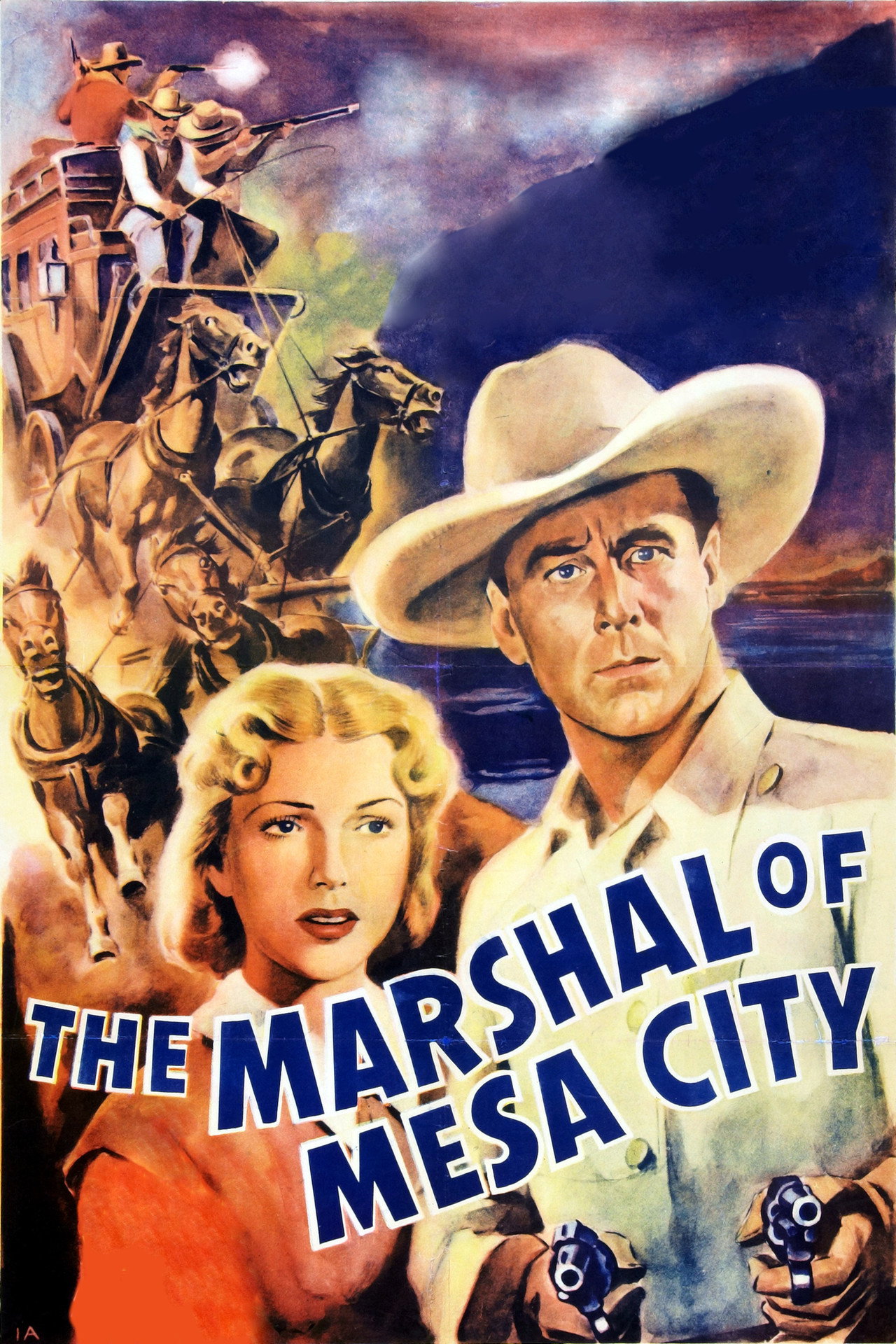Pôster de The Marshal Of Mesa City