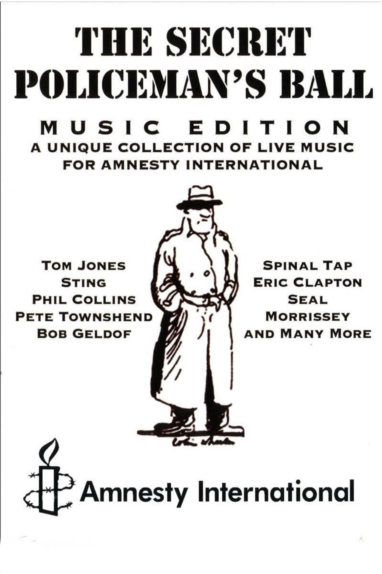 Pôster de The Secret Policeman's Ball: The Music Edition