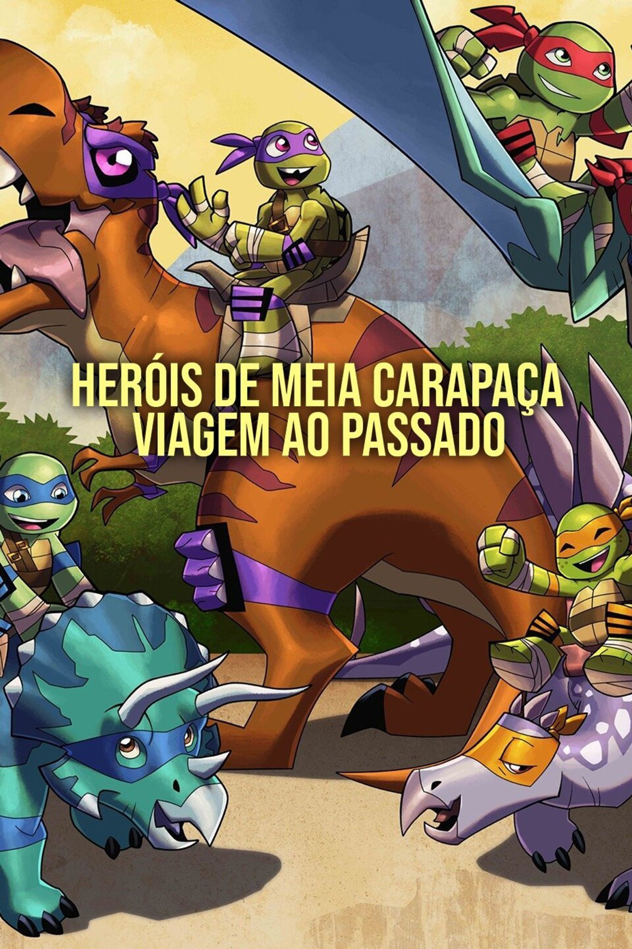 Pôster de As Tartarugas Ninja - Half Shell Heroes: Explosão ao Passado