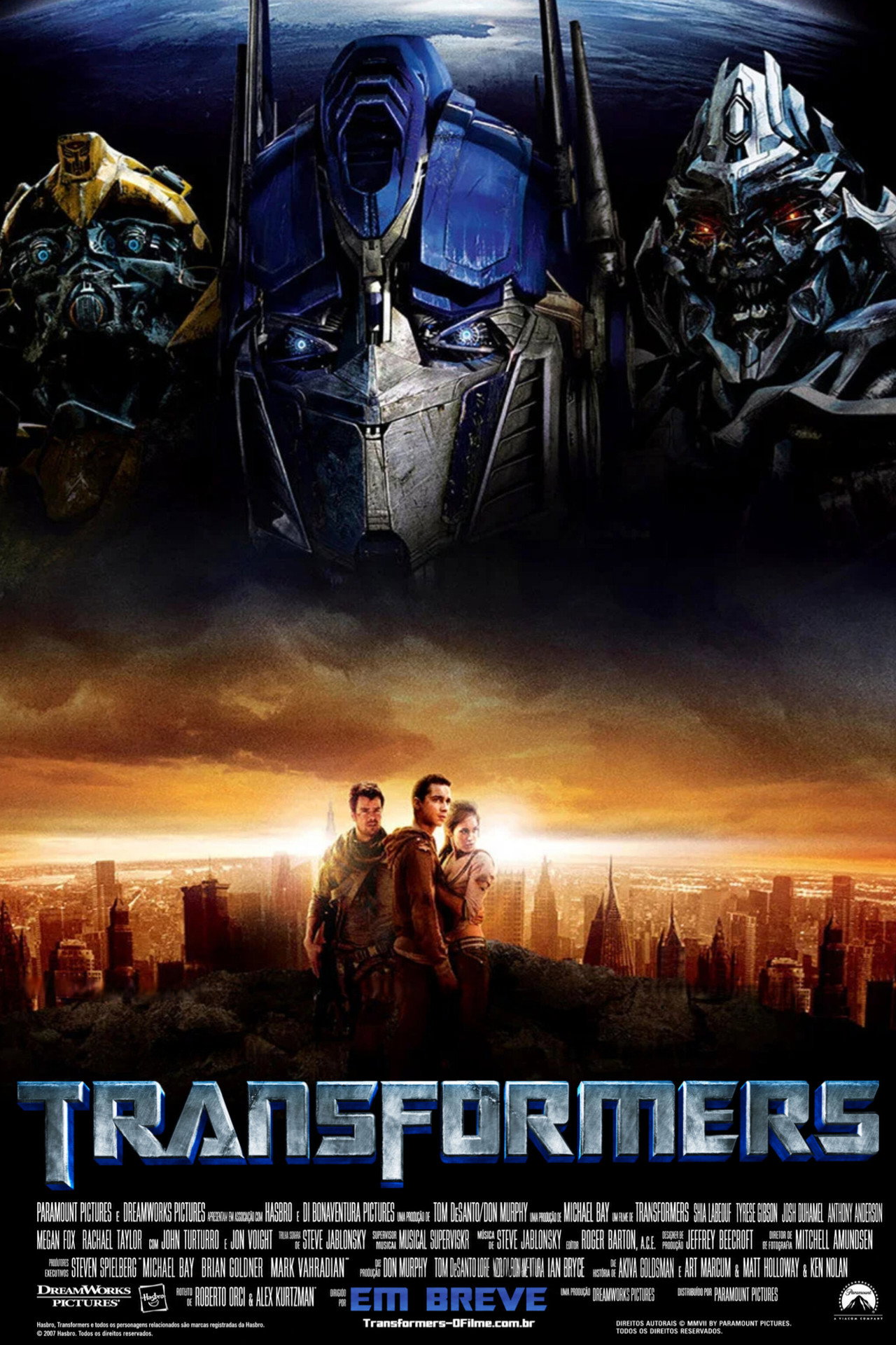 Pôster de Transformers