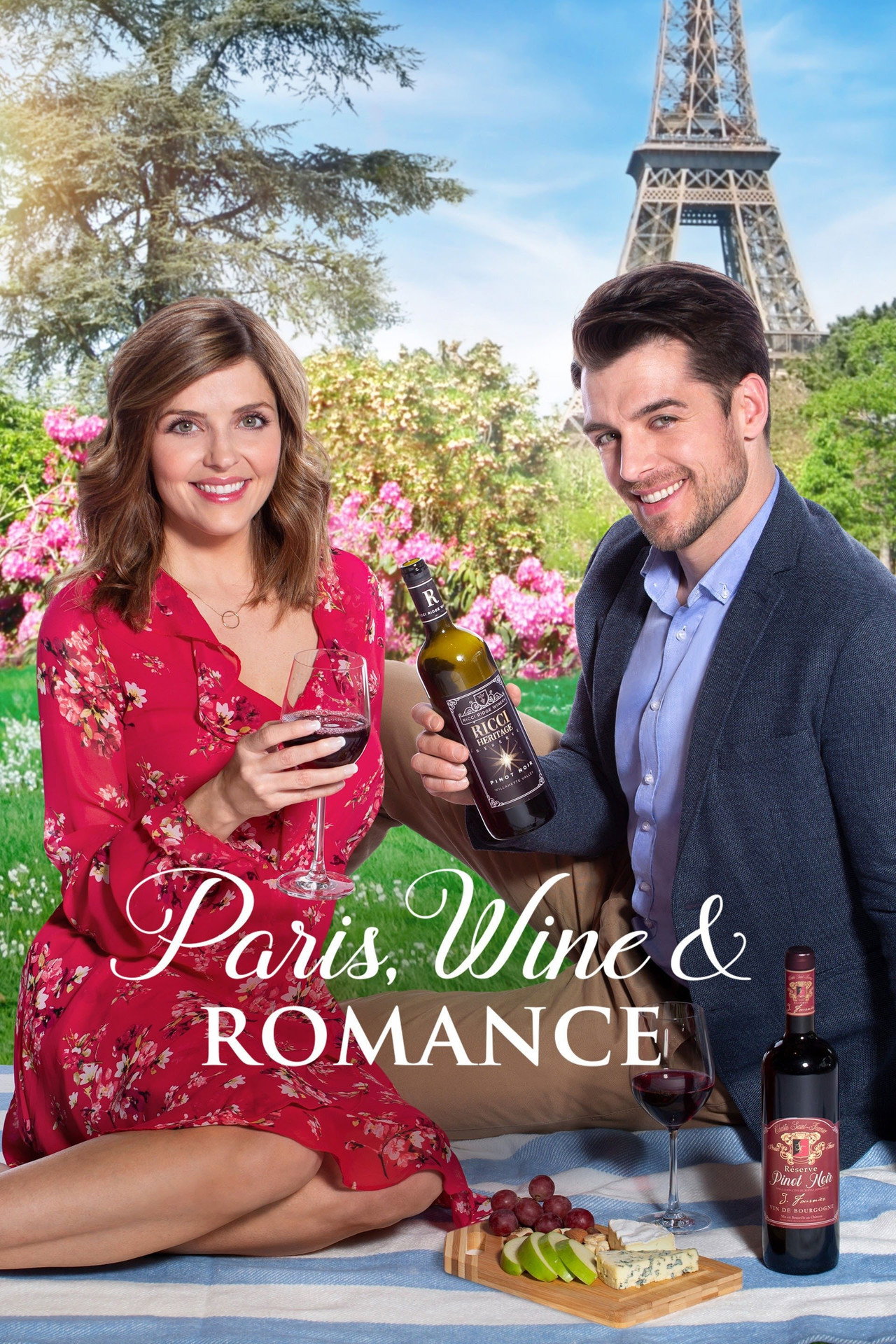 Pôster de Paris, Wine & Romance