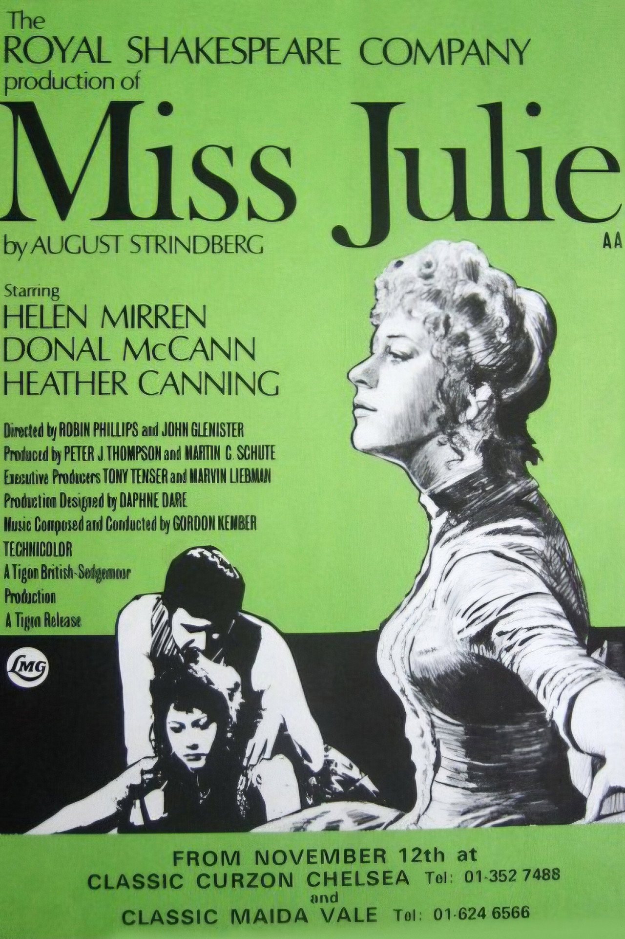 Pôster de Miss Julie