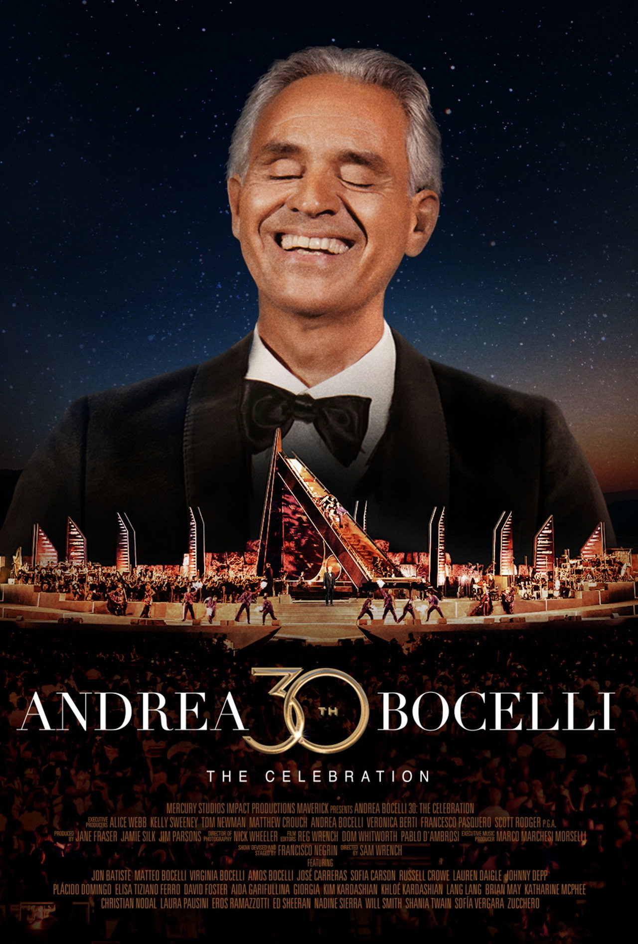 Pôster de Andrea Bocelli - The Celebration:30th Anniversary