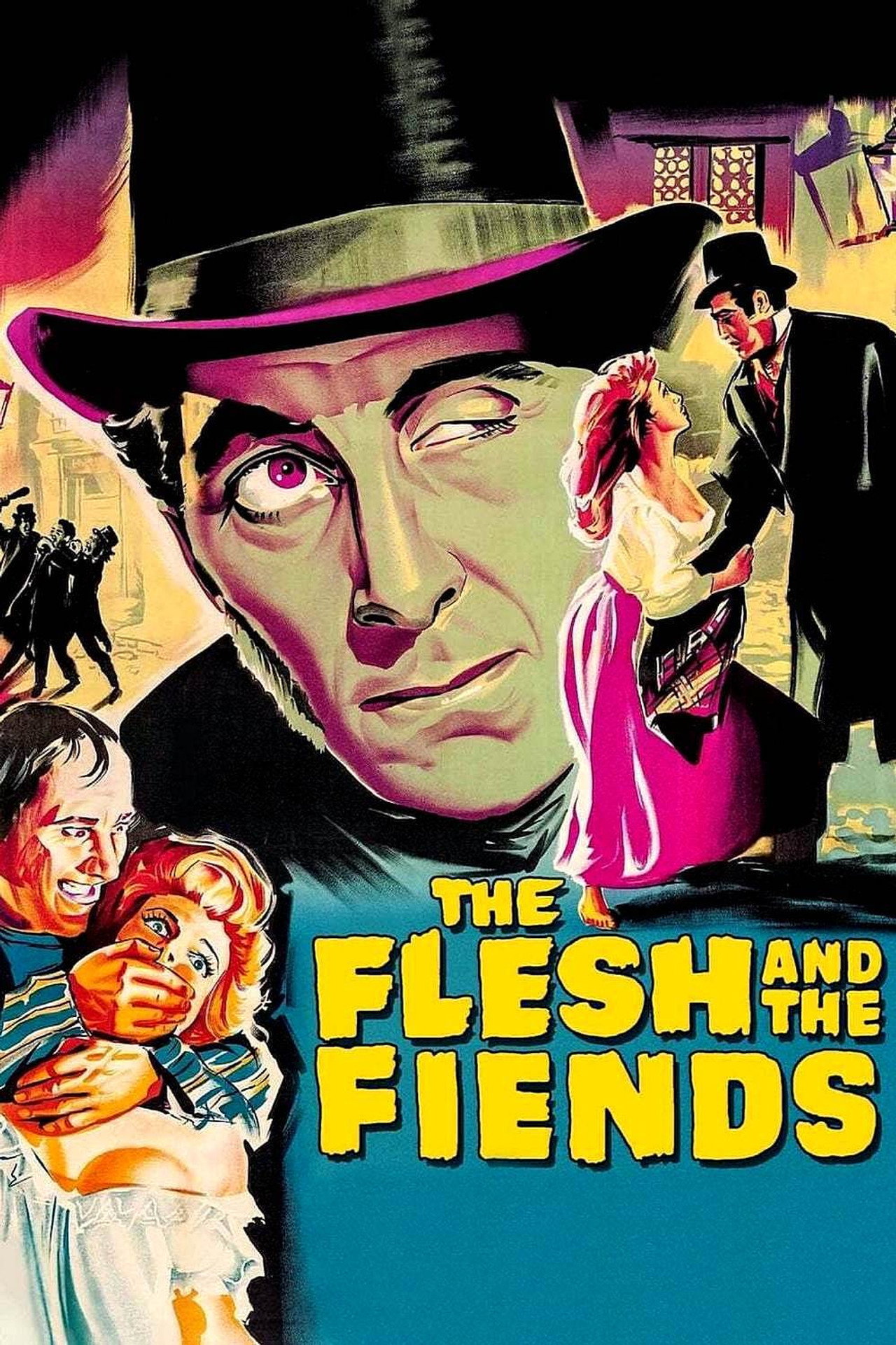 Pôster de The Flesh and the Fiends