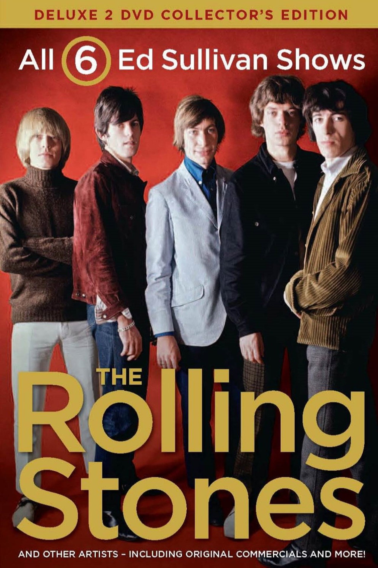 Pôster de The Rolling Stones - All Six Ed Sullivan Shows Starring The Rolling Stones