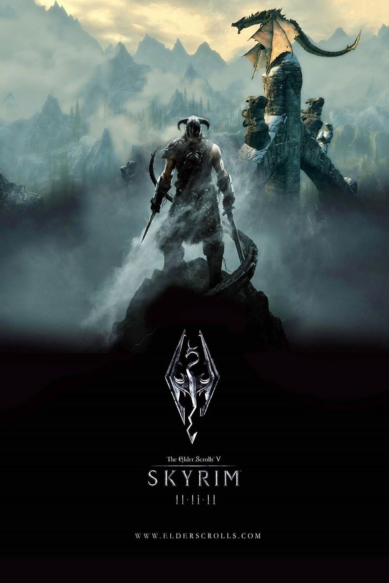 Pôster de Behind the Wall: The Making of Skyrim