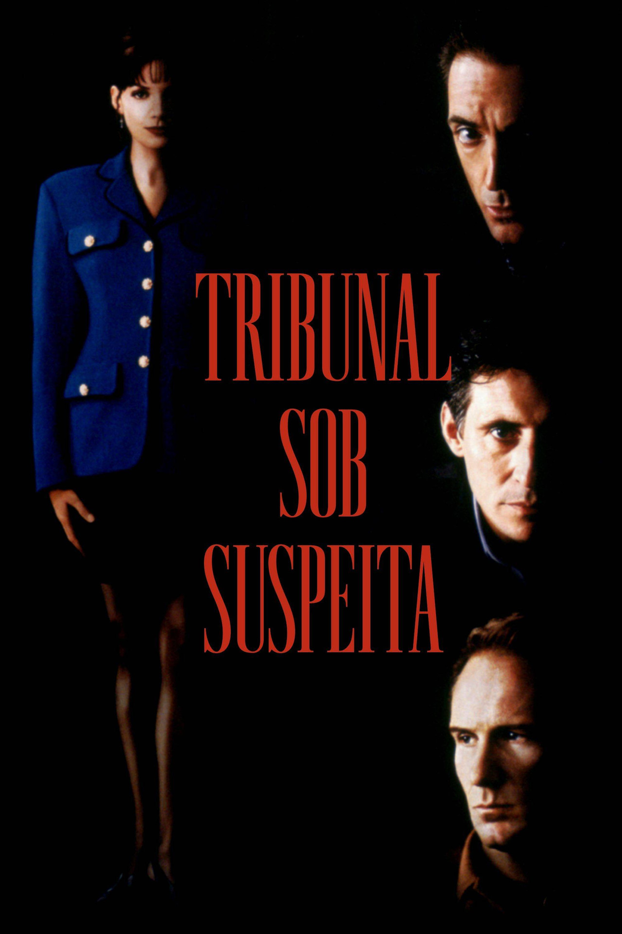 Pôster de Tribunal Sob Suspeita