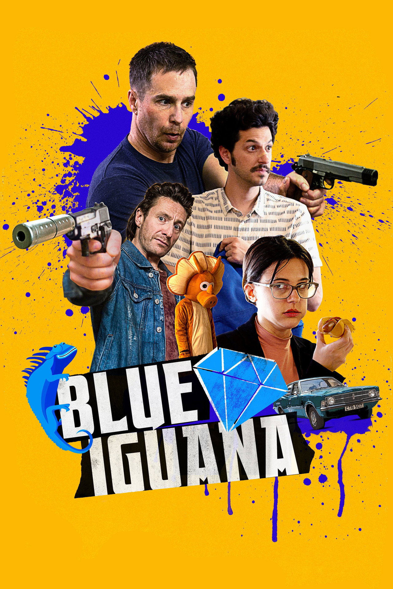 Pôster de Blue Iguana