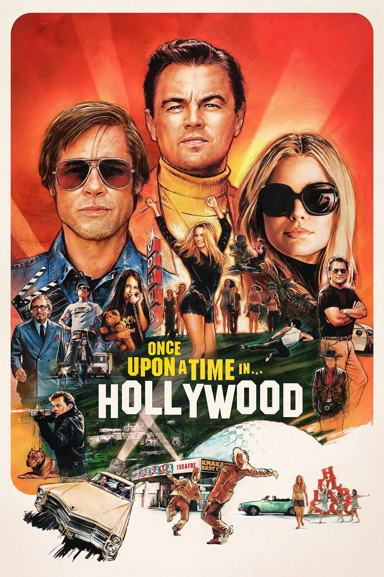 Pôster de Once Upon a Time... in Hollywood
