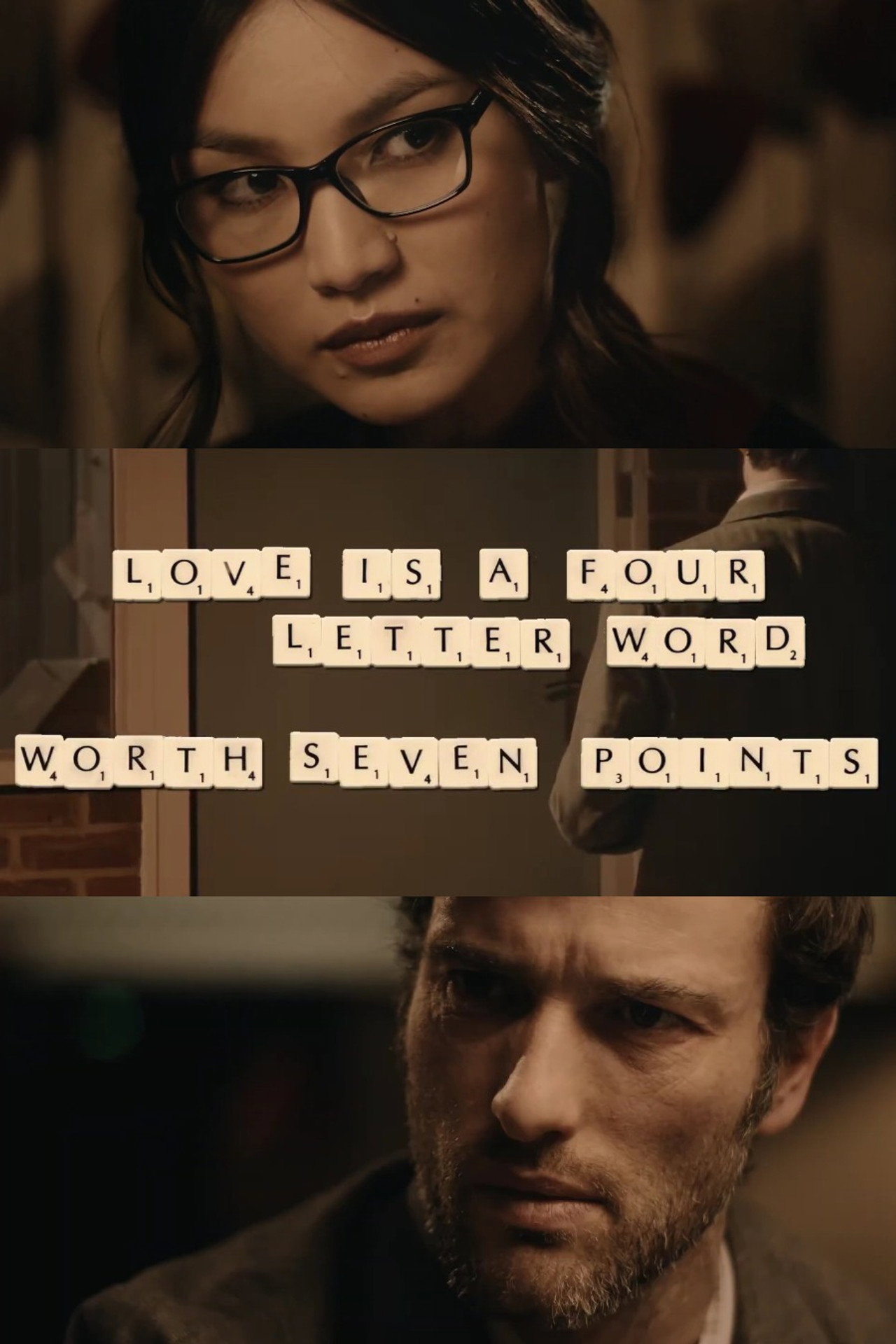 Pôster de Love Is a Four Letter Word: Worth Seven Points