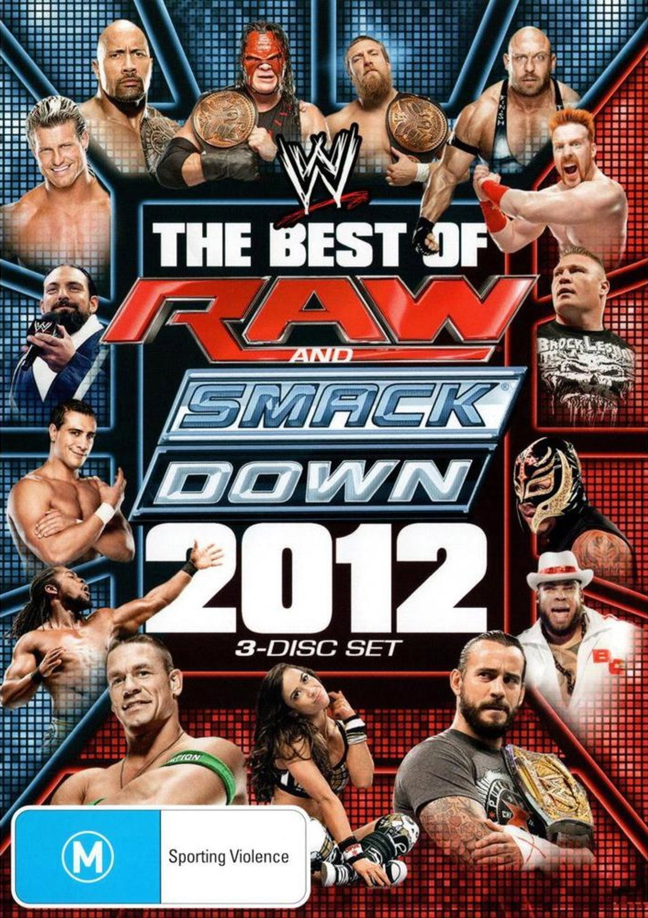 Pôster de WWE: The Best of Raw & SmackDown 2012, Volume 1