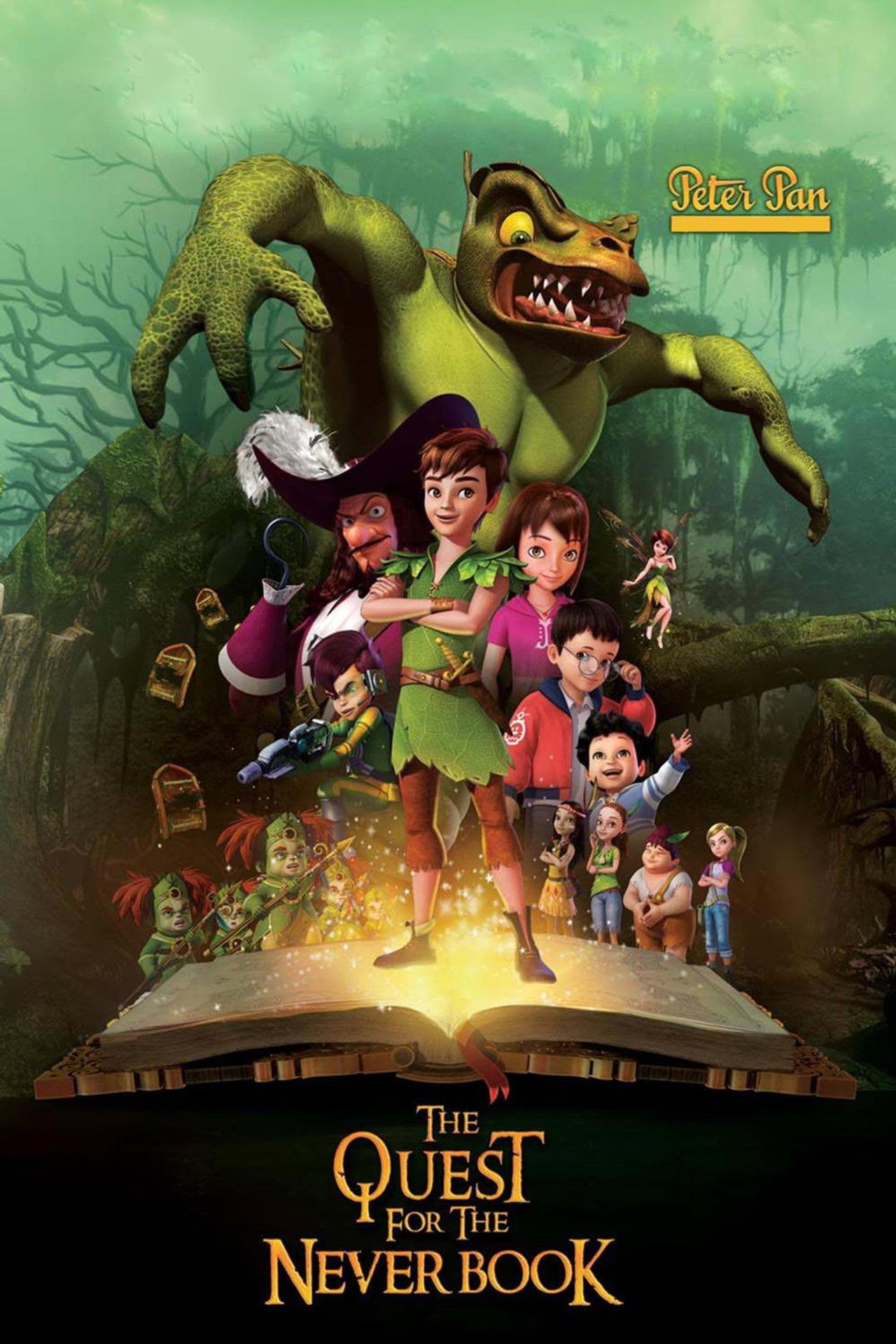 Pôster de Peter Pan: The Quest for the Never Book