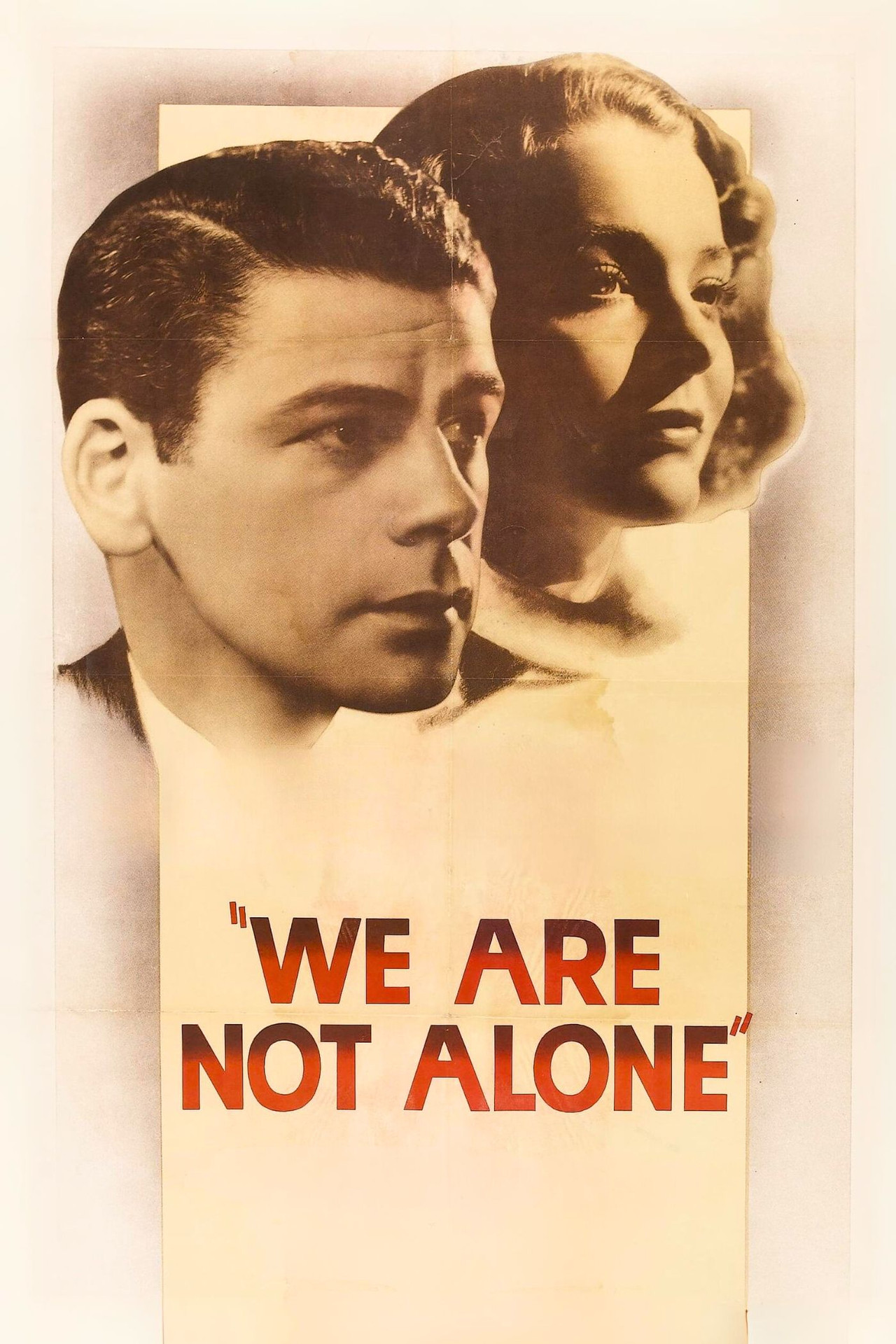 Pôster de We Are Not Alone