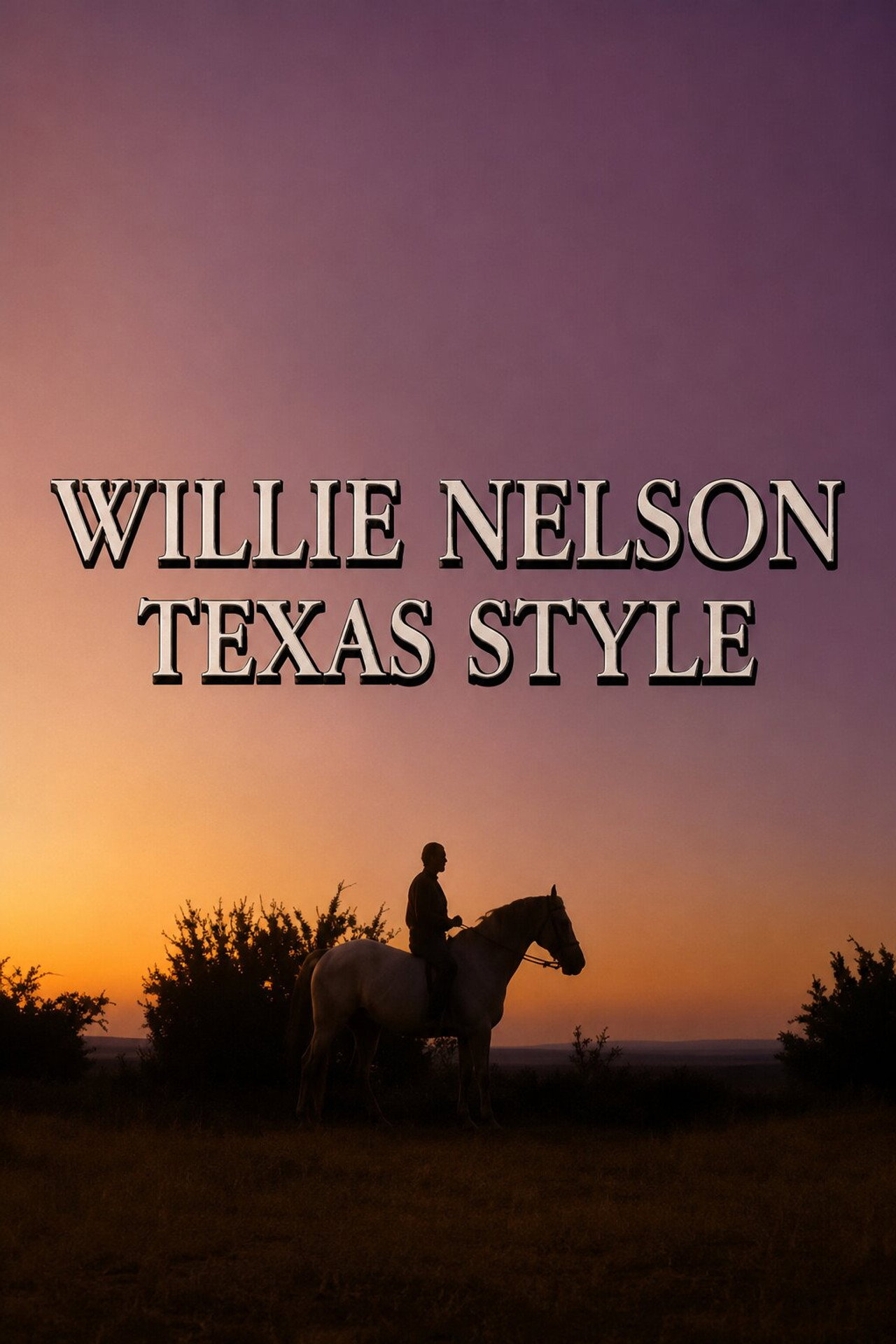Pôster de Willie Nelson, Texas Style