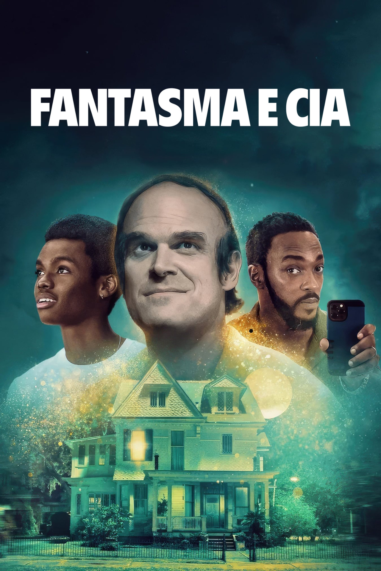 Pôster de Fantasma e CIA
