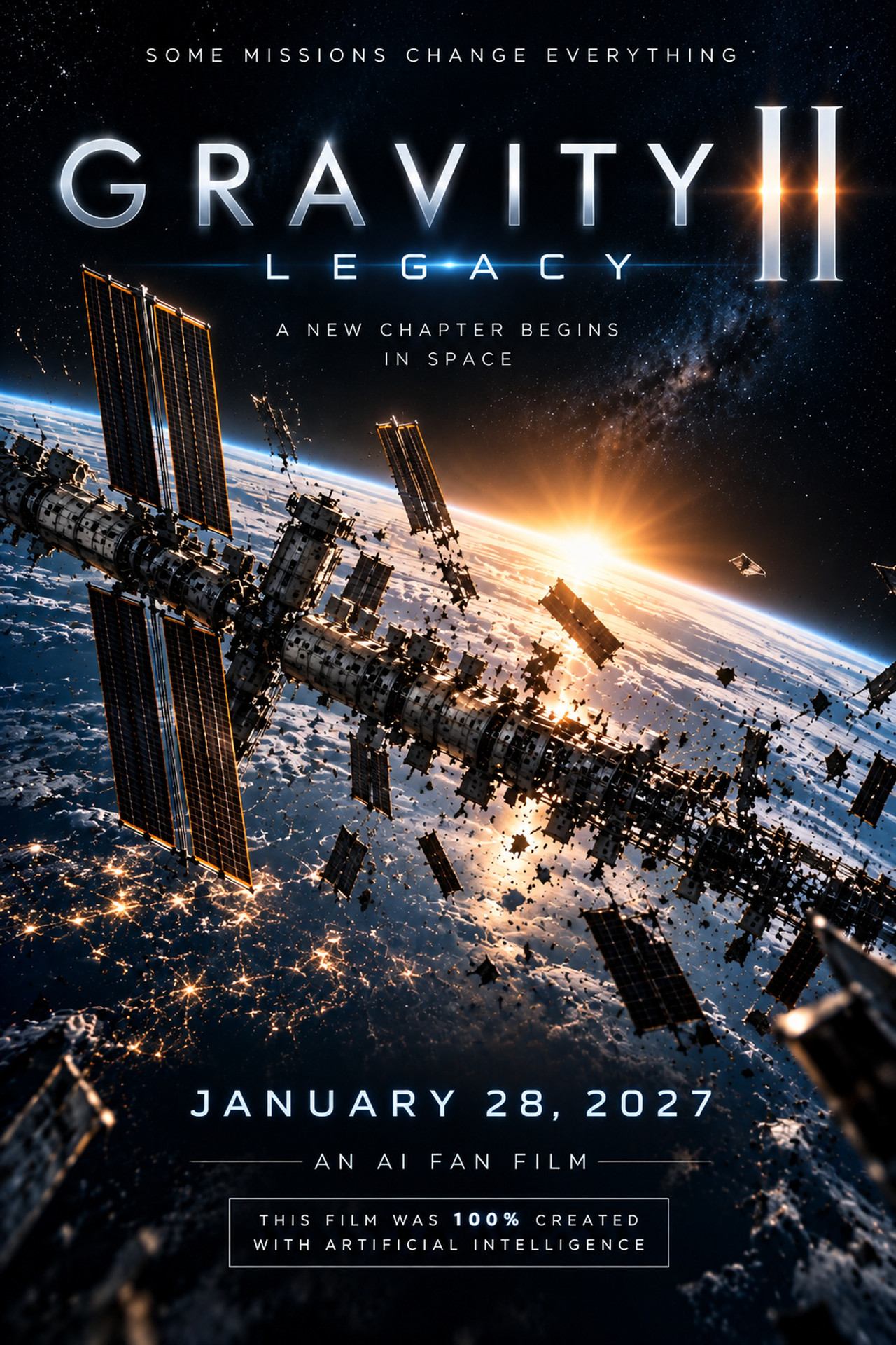 Pôster de Gravity II: Legacy - An AI Fan Film