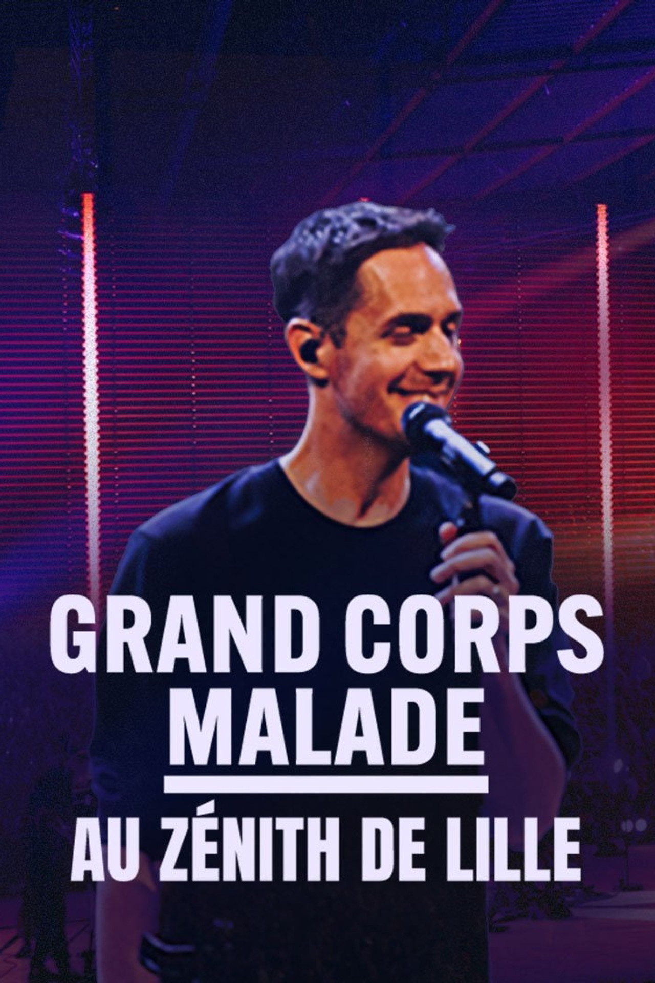 Pôster de Grand Corps Malade au Zénith de Lille
