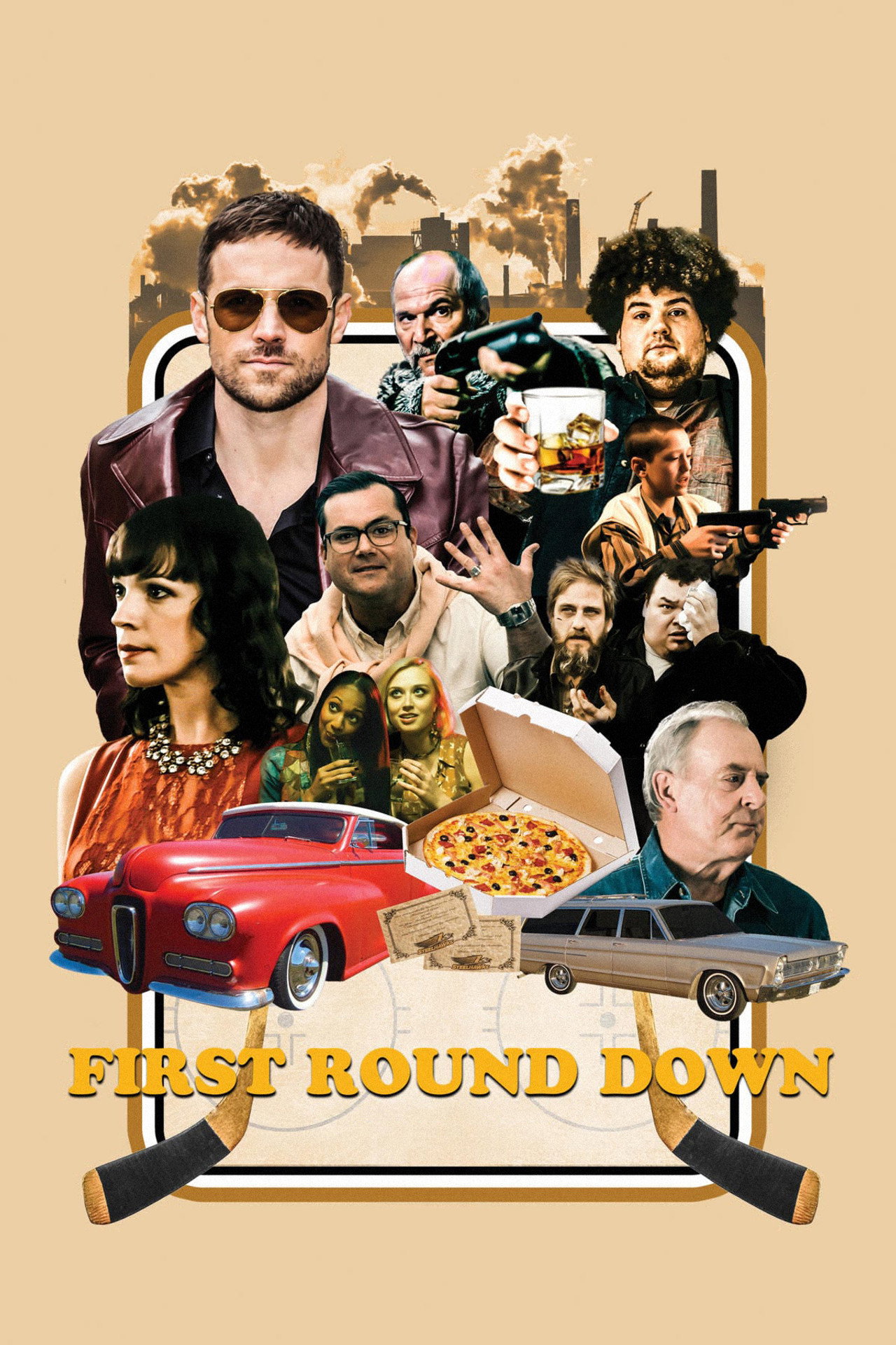 Pôster de First Round Down