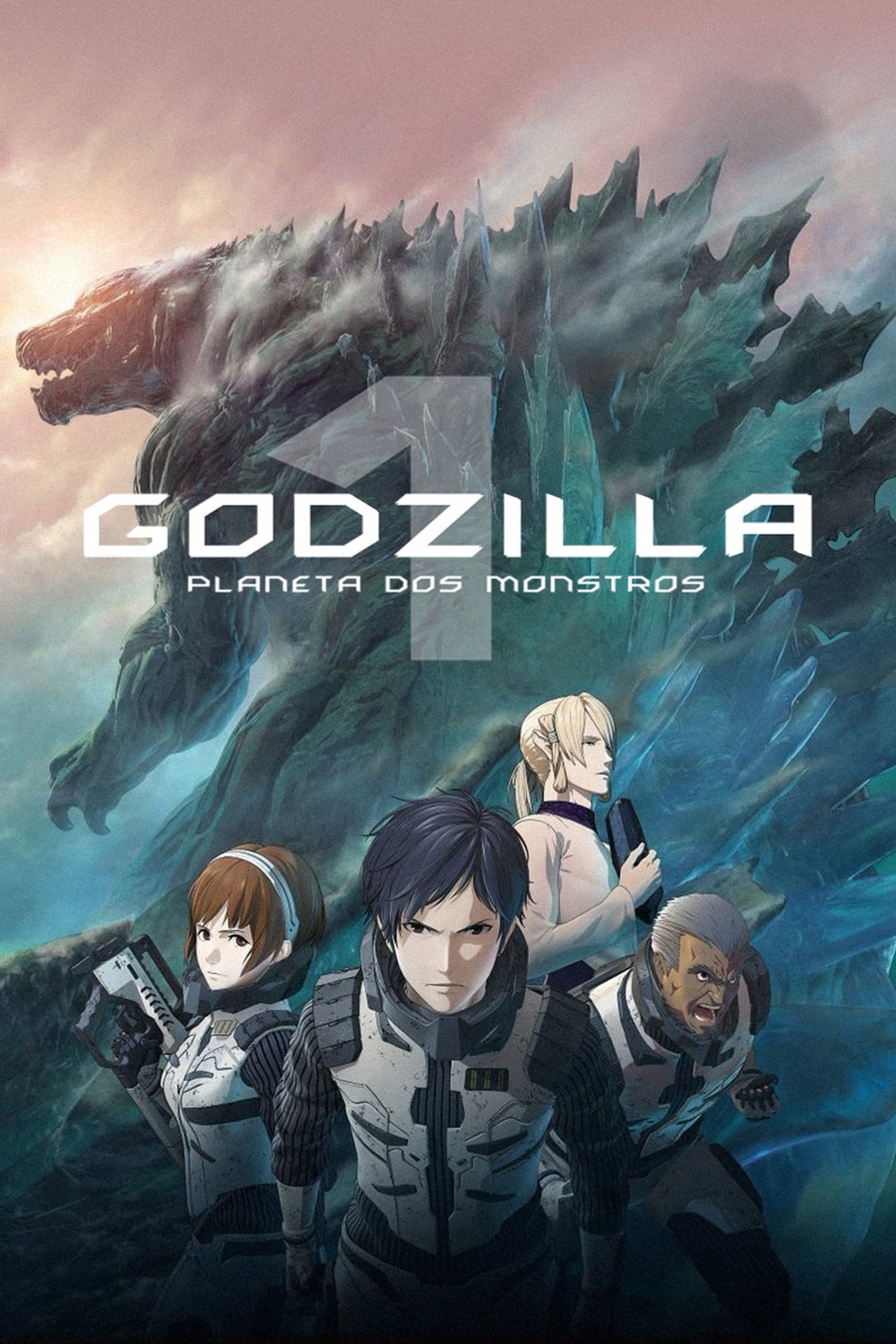 Pôster de Godzilla: Planeta dos Monstros