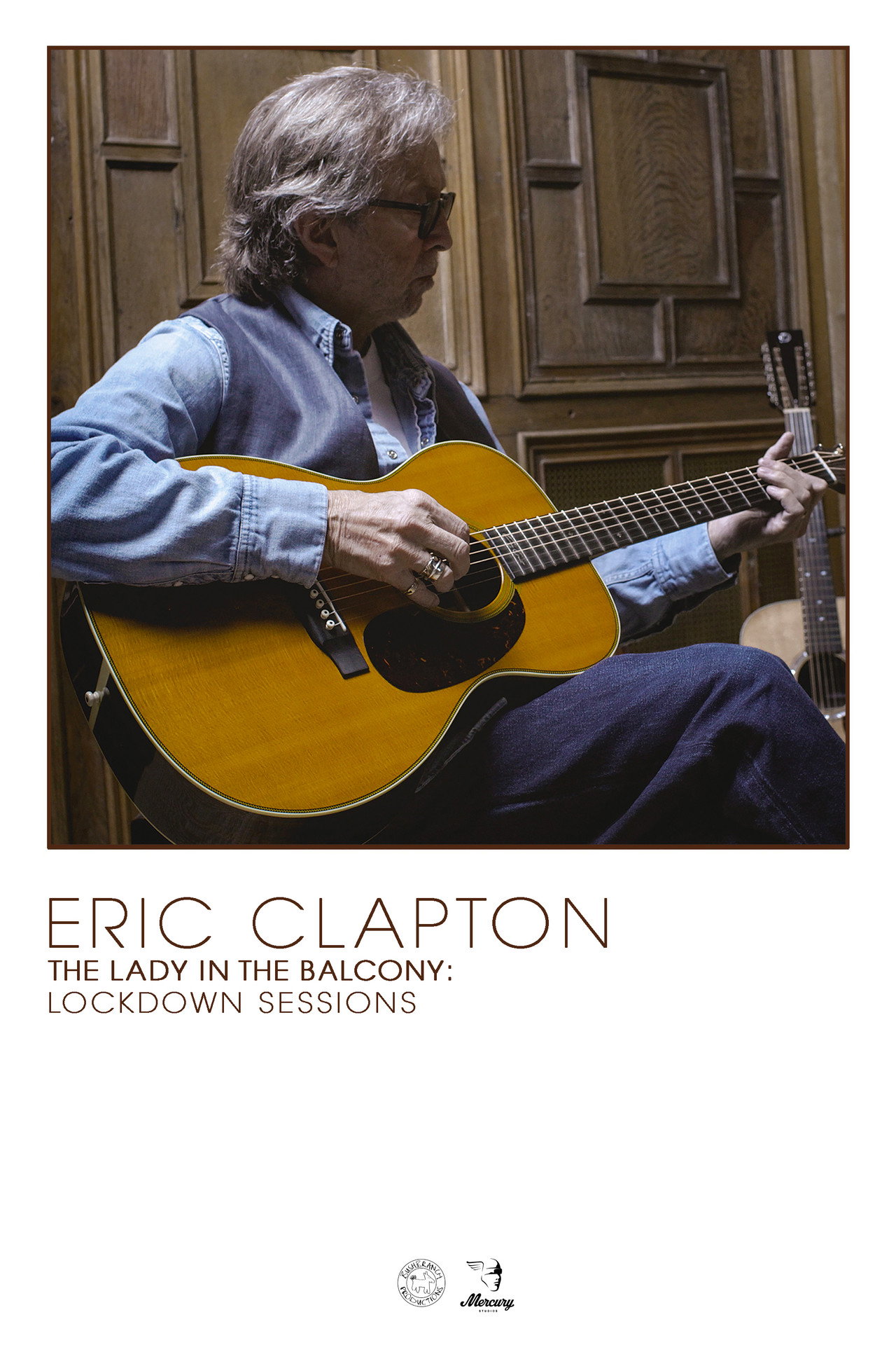 Pôster de Eric Clapton: The Lady in the Balcony - Lockdown Sessions