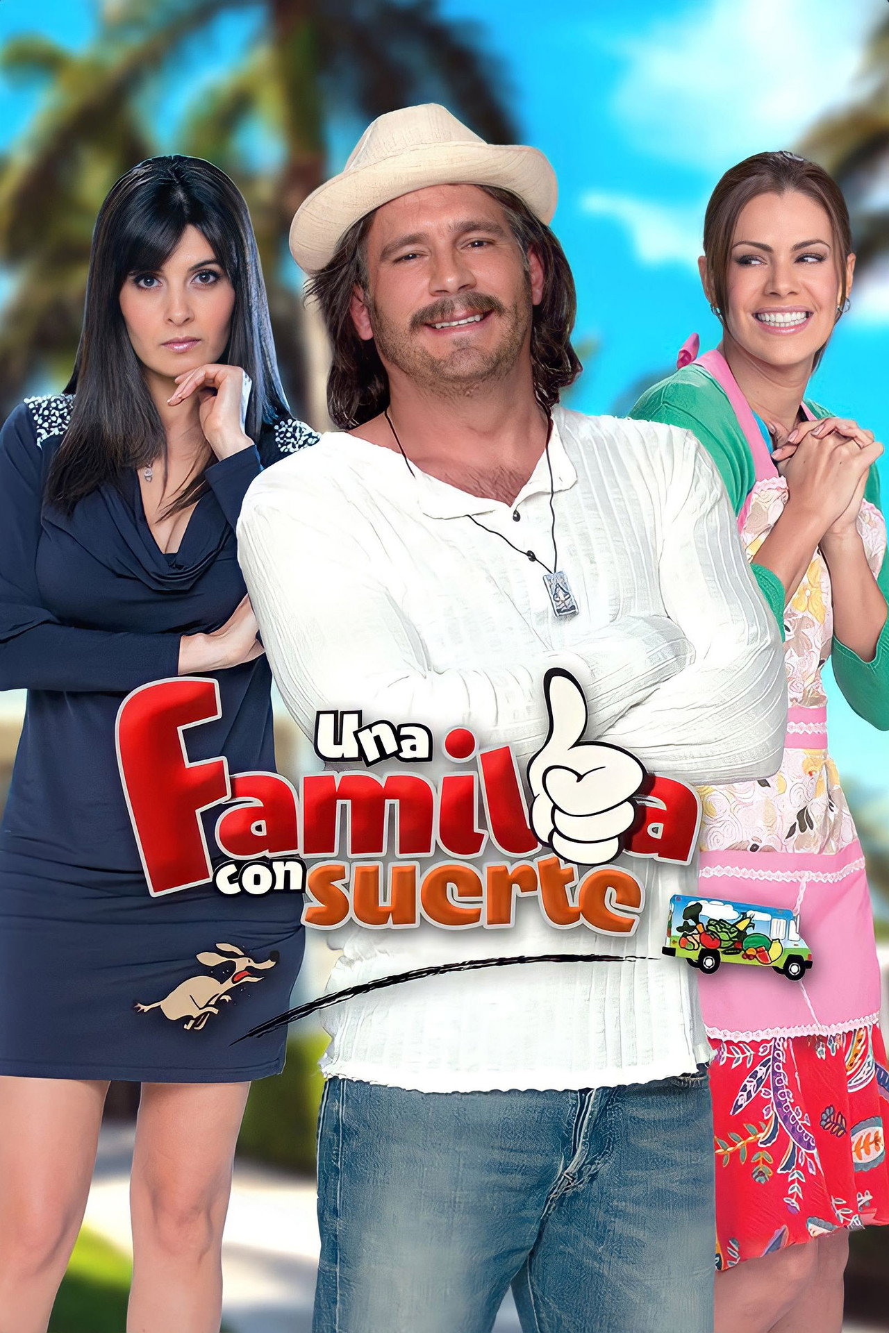 Pôster de Una familia con suerte
