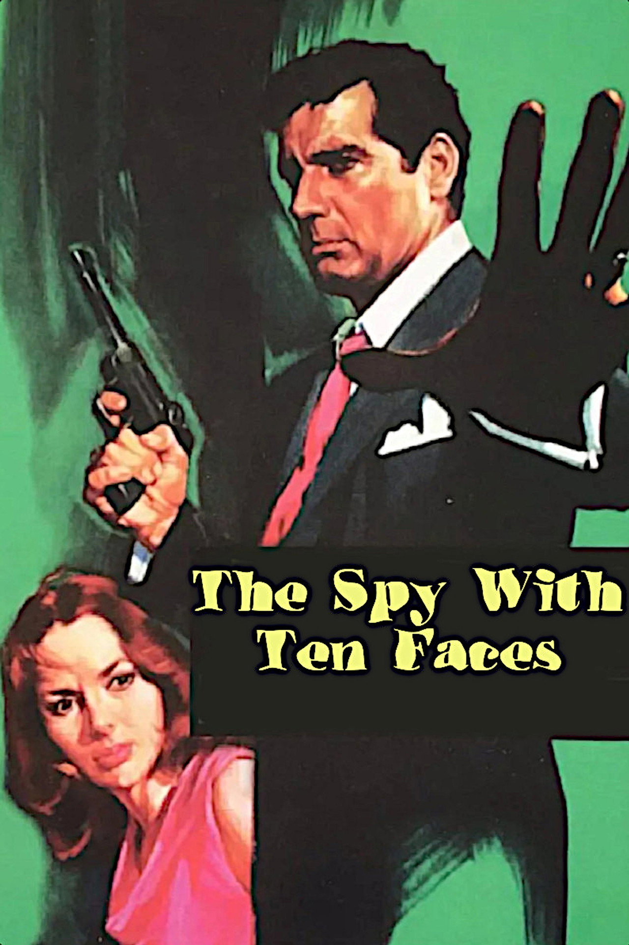 Pôster de The Spy with Ten Faces