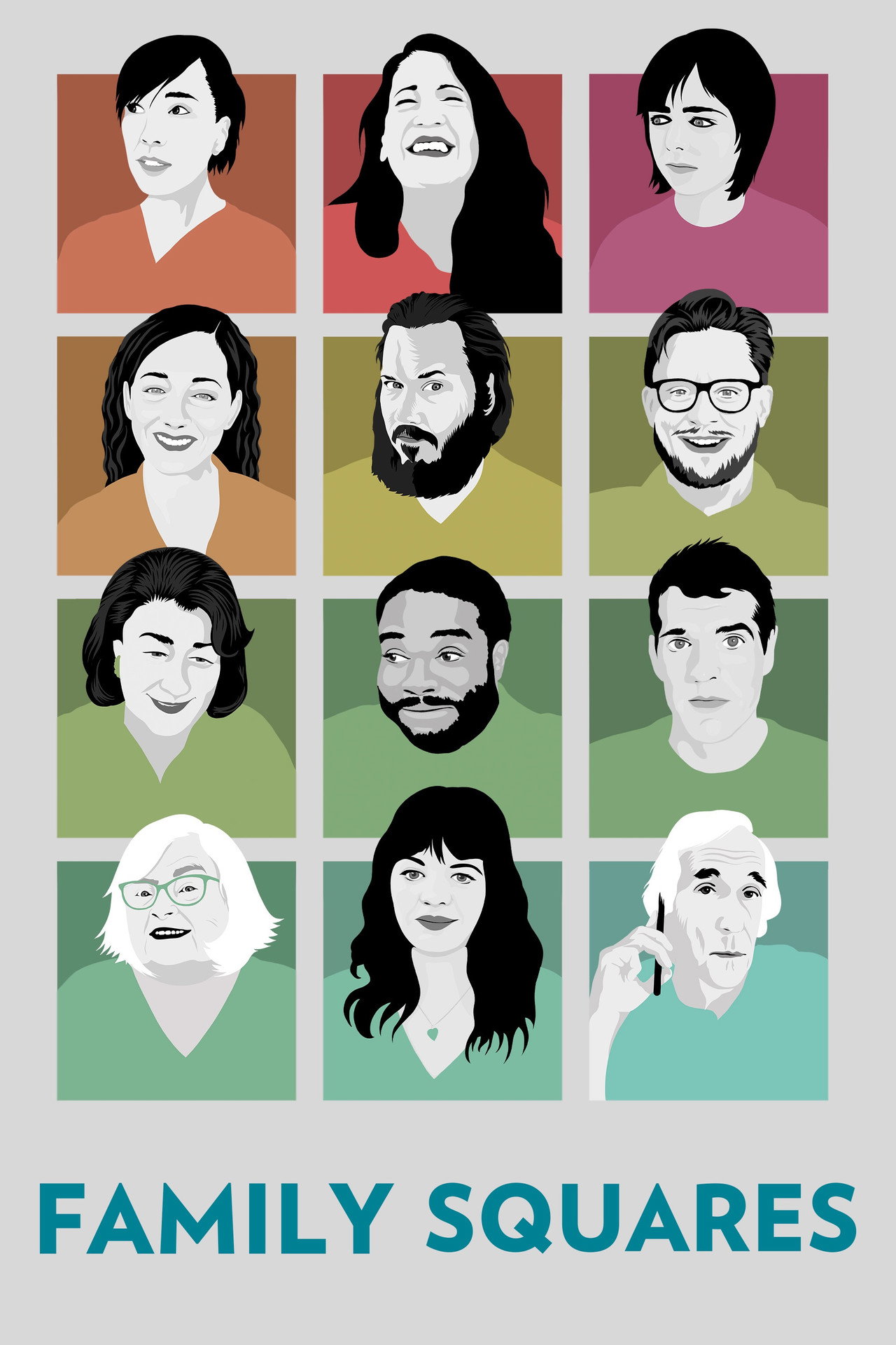 Pôster de Family Squares