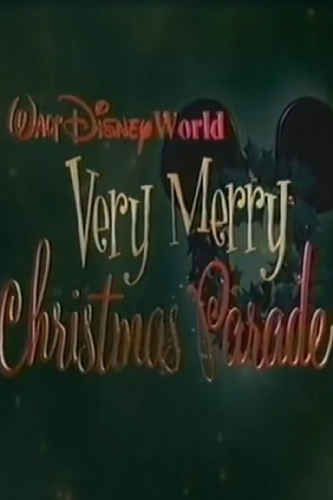 Pôster de Walt Disney World Very Merry Christmas Parade