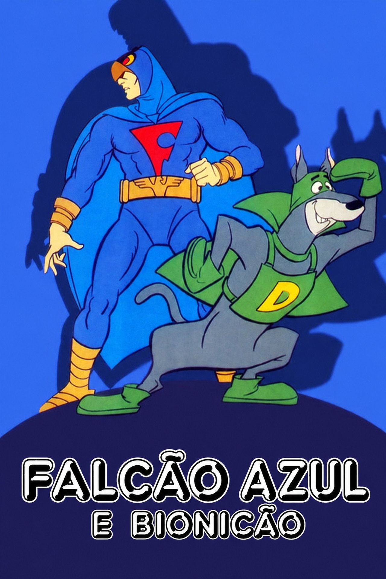 Pôster de Falcão Azul e Bionicão