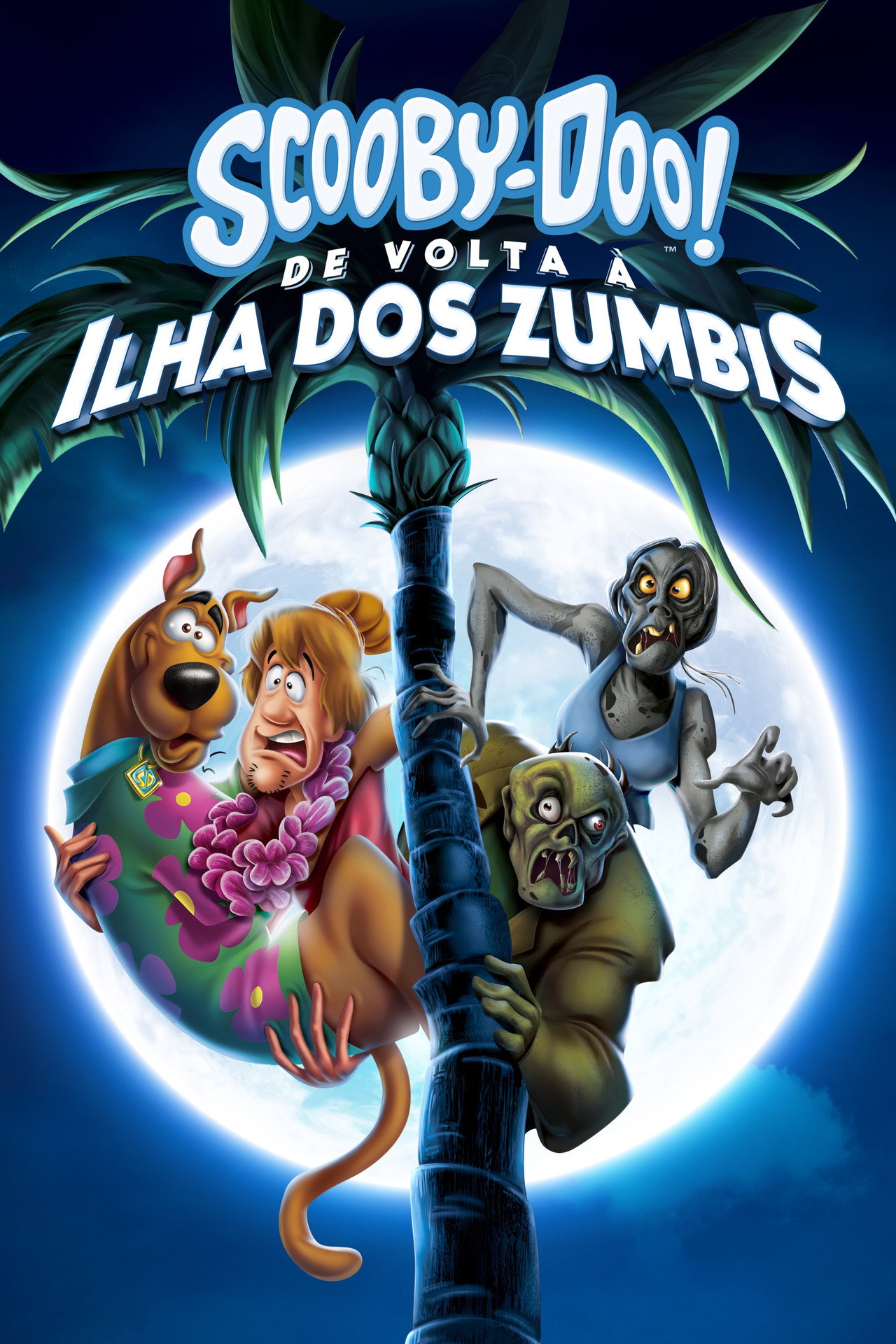 Pôster de Scooby-Doo! De Volta à Ilha dos Zumbis