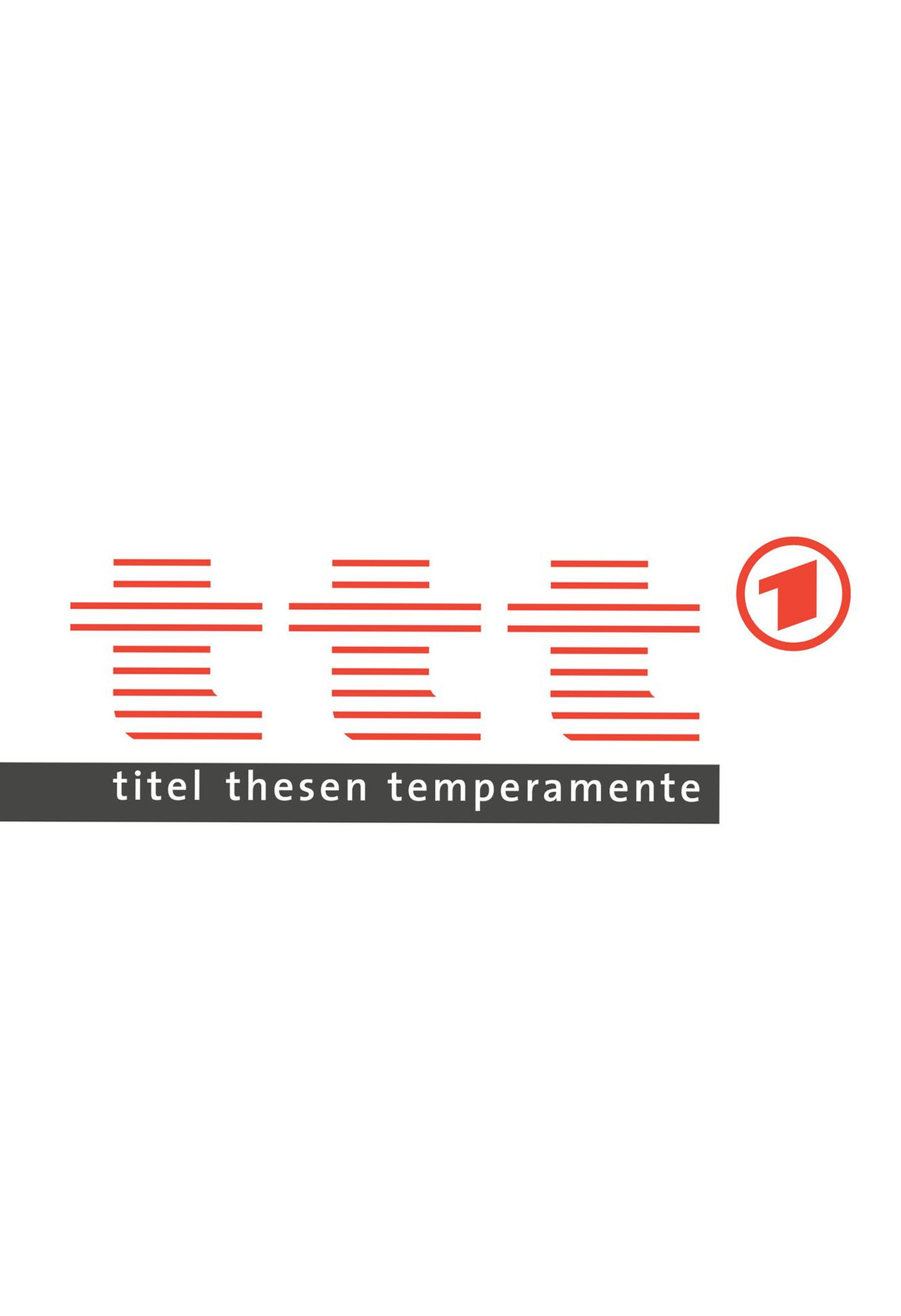 Pôster de Titel, Thesen, Temperamente
