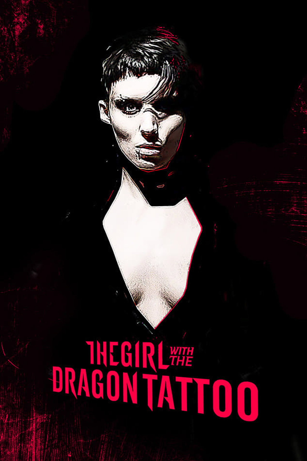 Pôster de The Girl with the Dragon Tattoo: Characters - Salander, Blomkvist and Vanger