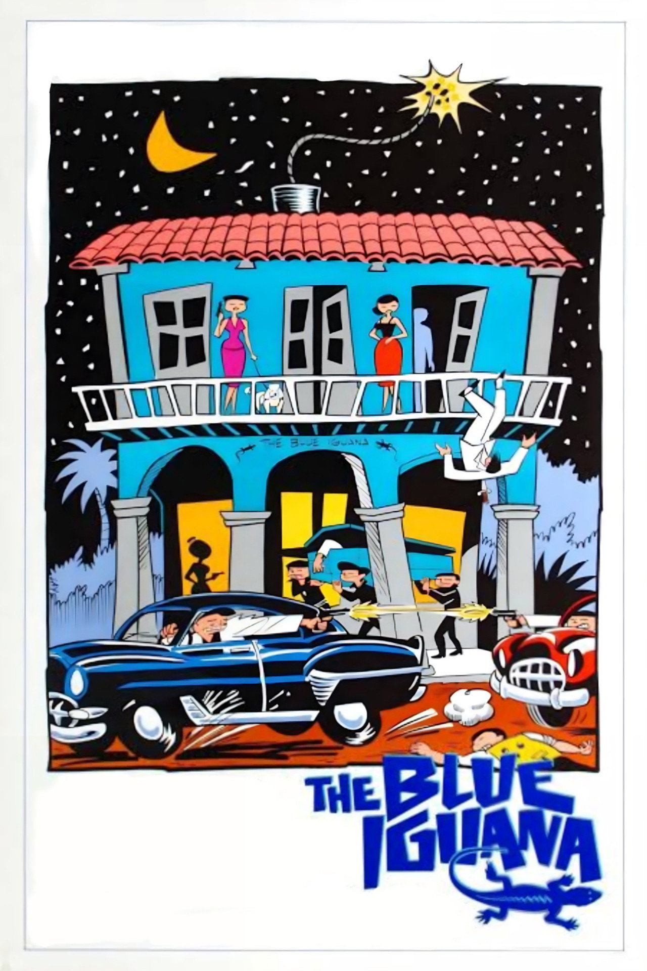 Pôster de The Blue Iguana