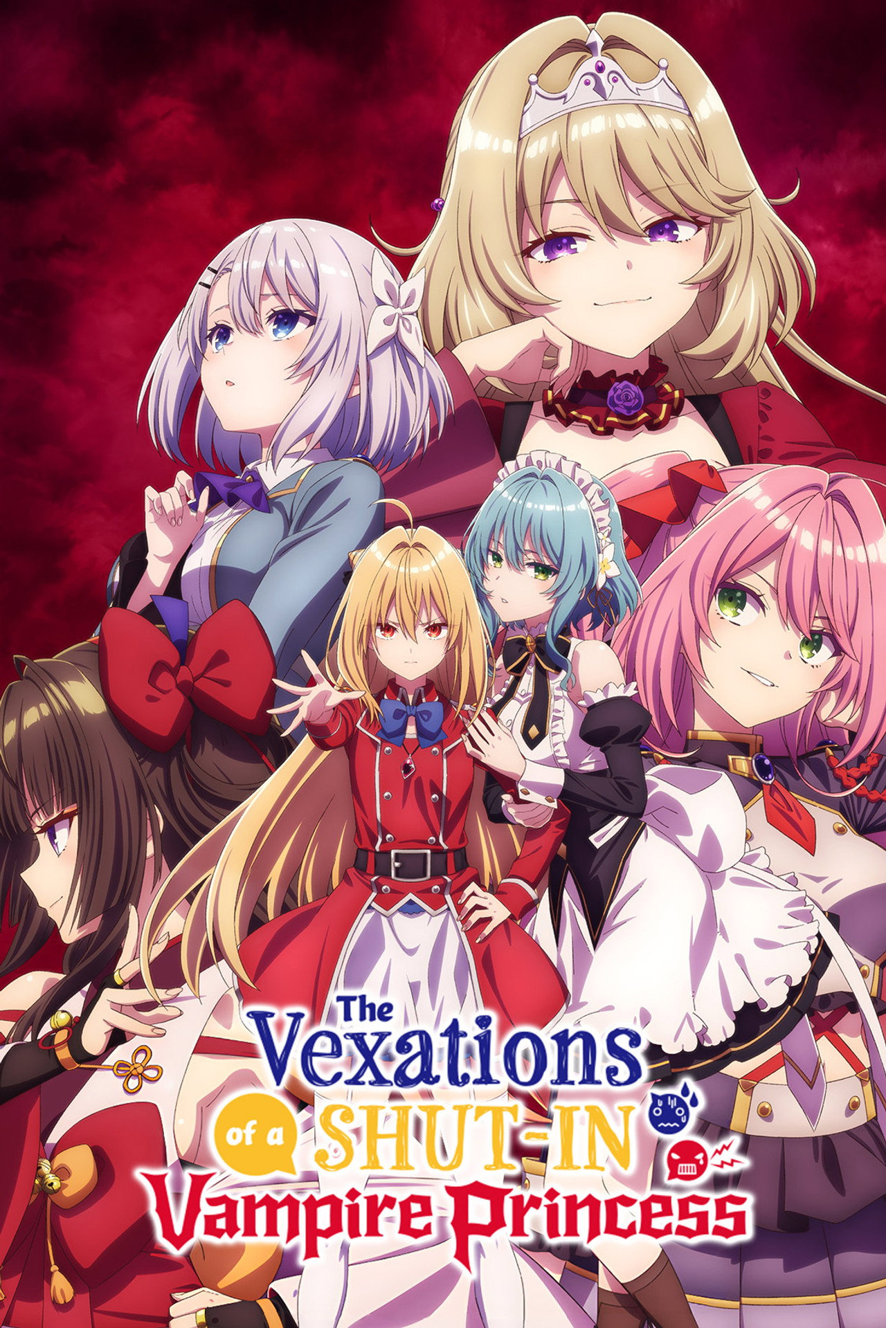 Pôster de The Vexations of a Shut-In Vampire Princess