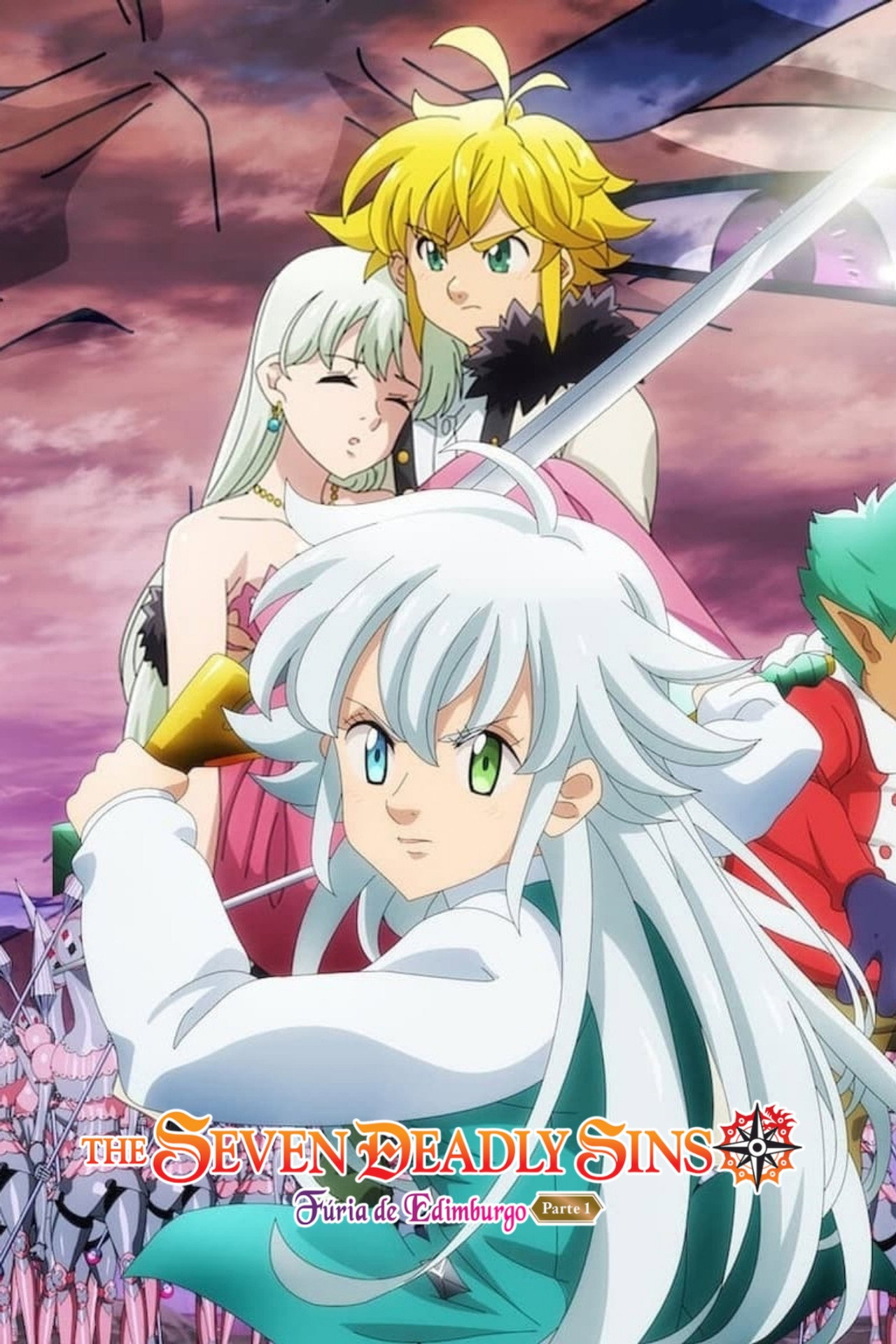Pôster de The Seven Deadly Sins: Fúria de Edimburgo – Parte 1