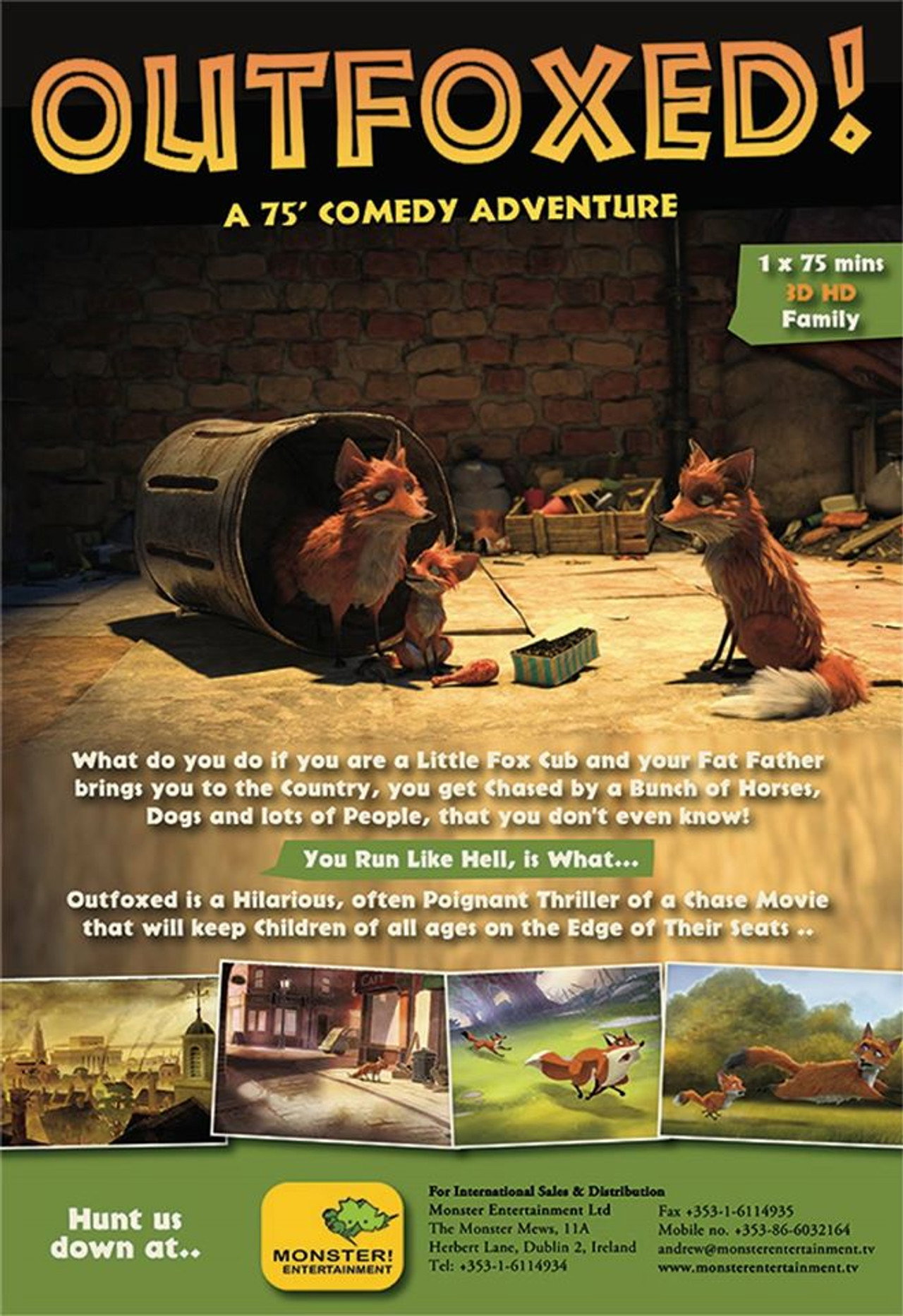 Pôster de Outfoxed!