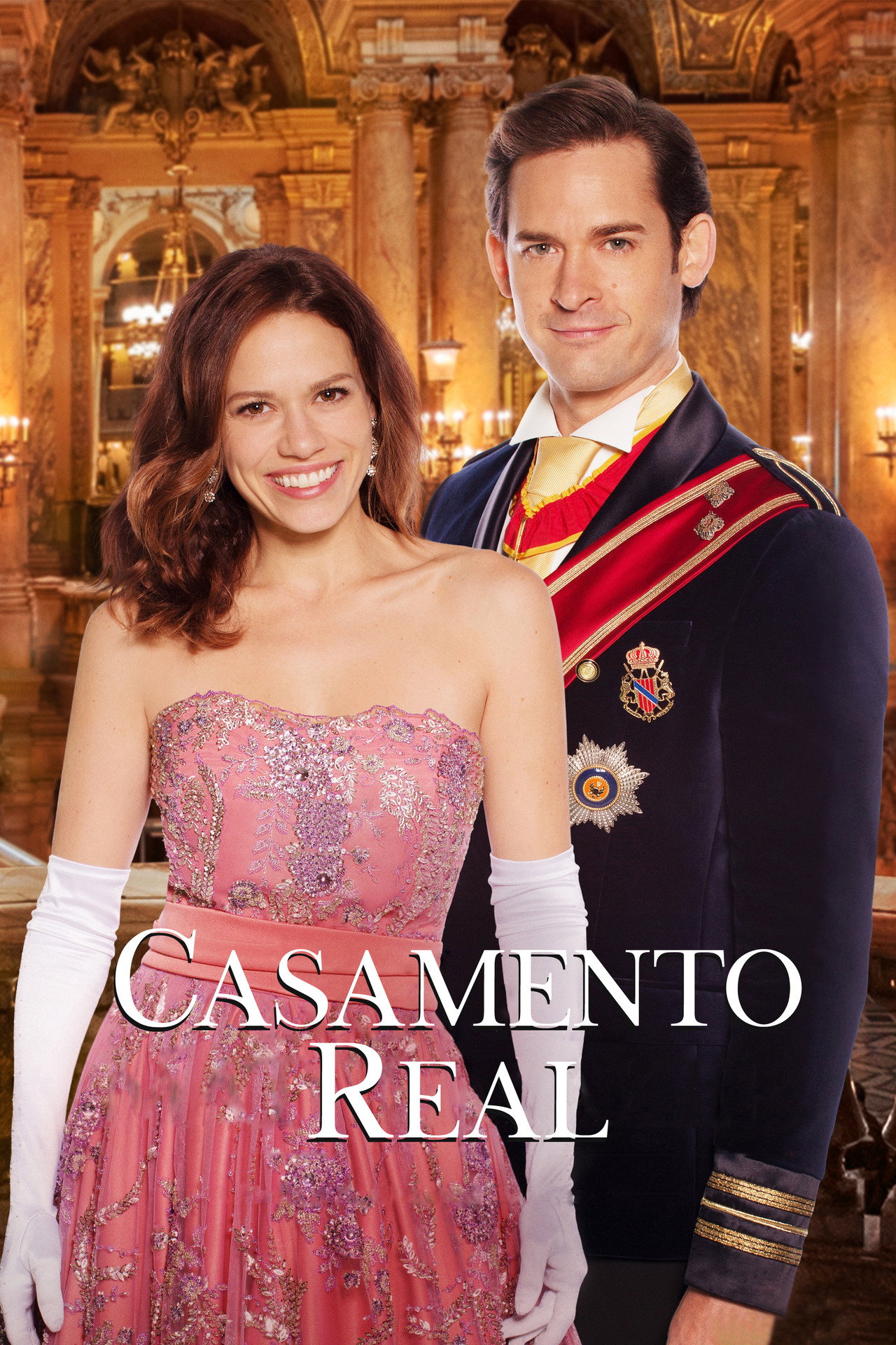Pôster de Casamento Real