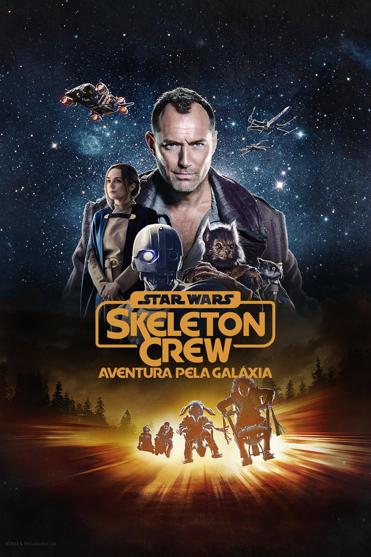 Pôster de Star Wars: Skeleton Crew