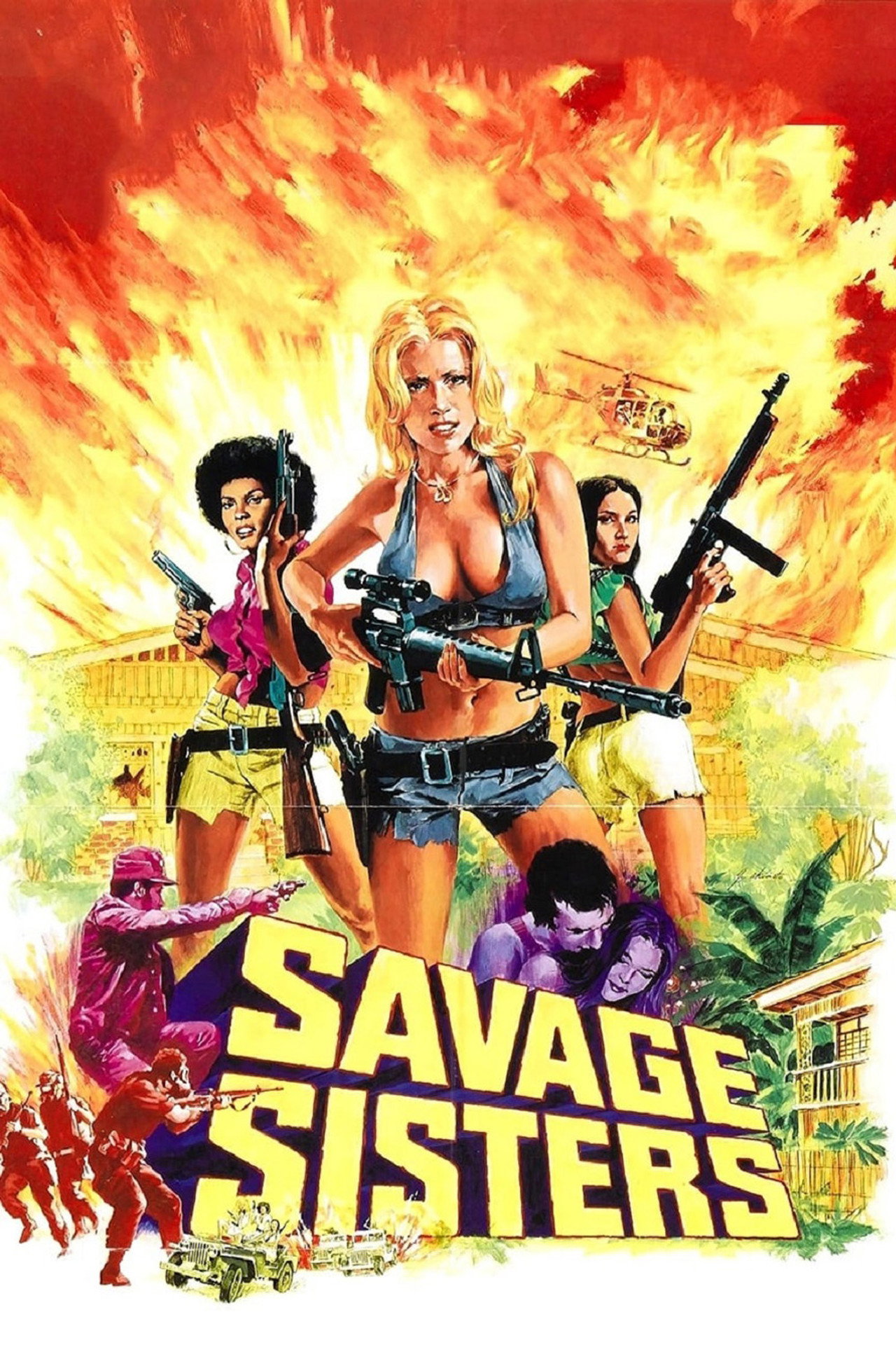 Pôster de Savage Sisters