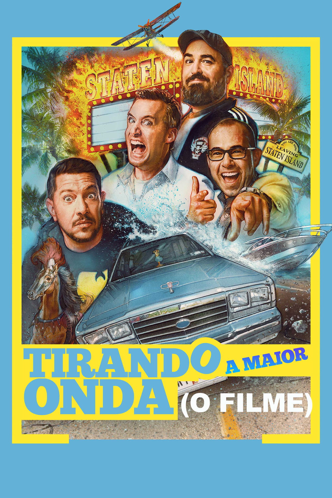 Pôster de Tirando a Maior Onda: O Filme