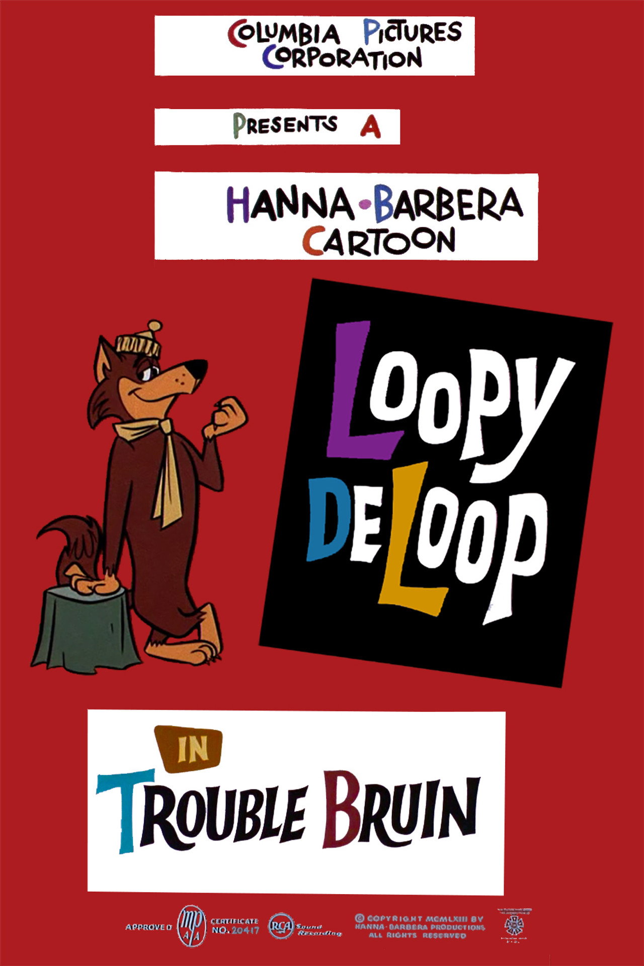 Pôster de Trouble Bruin
