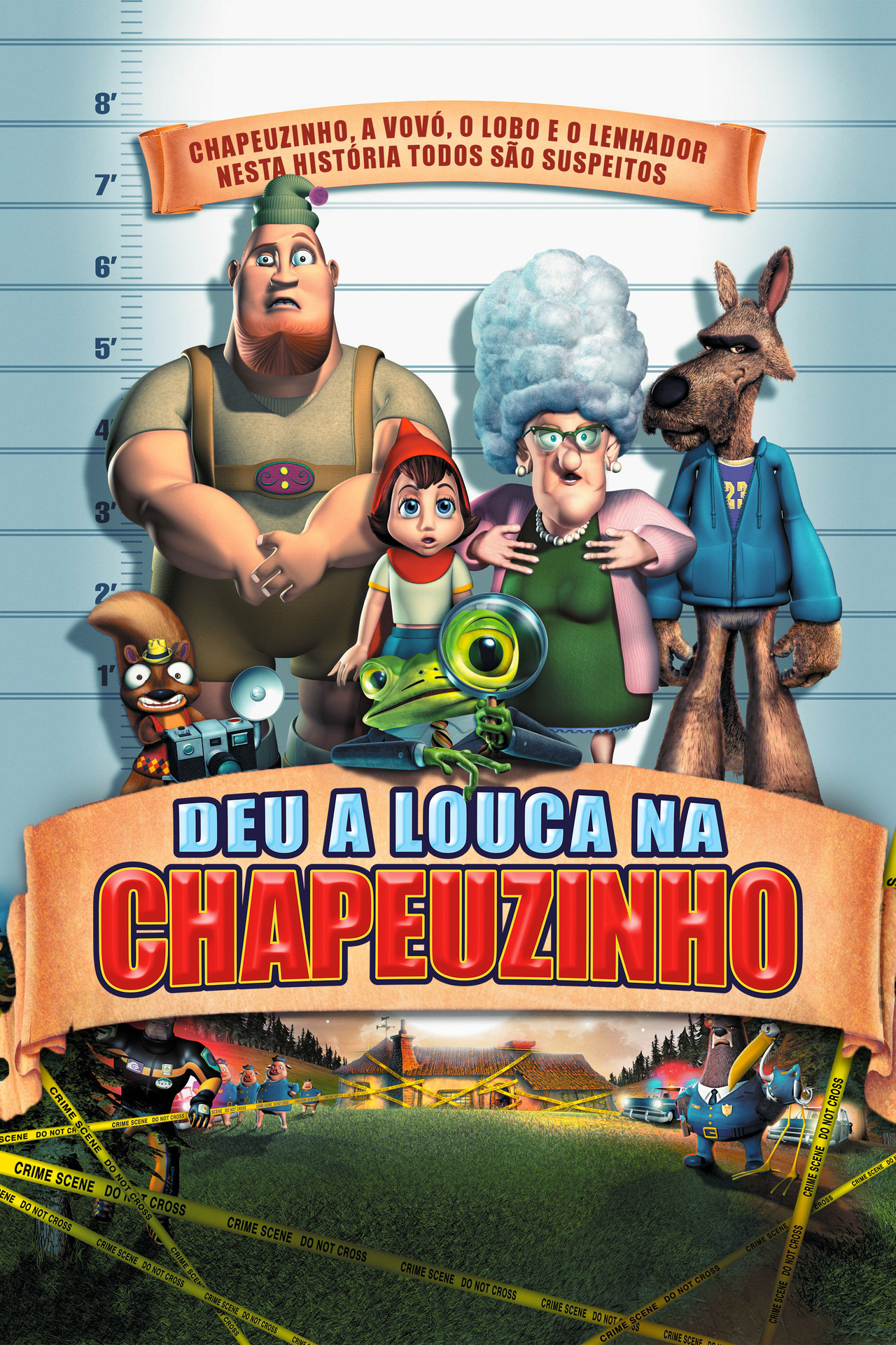 Pôster de Deu a Louca na Chapeuzinho
