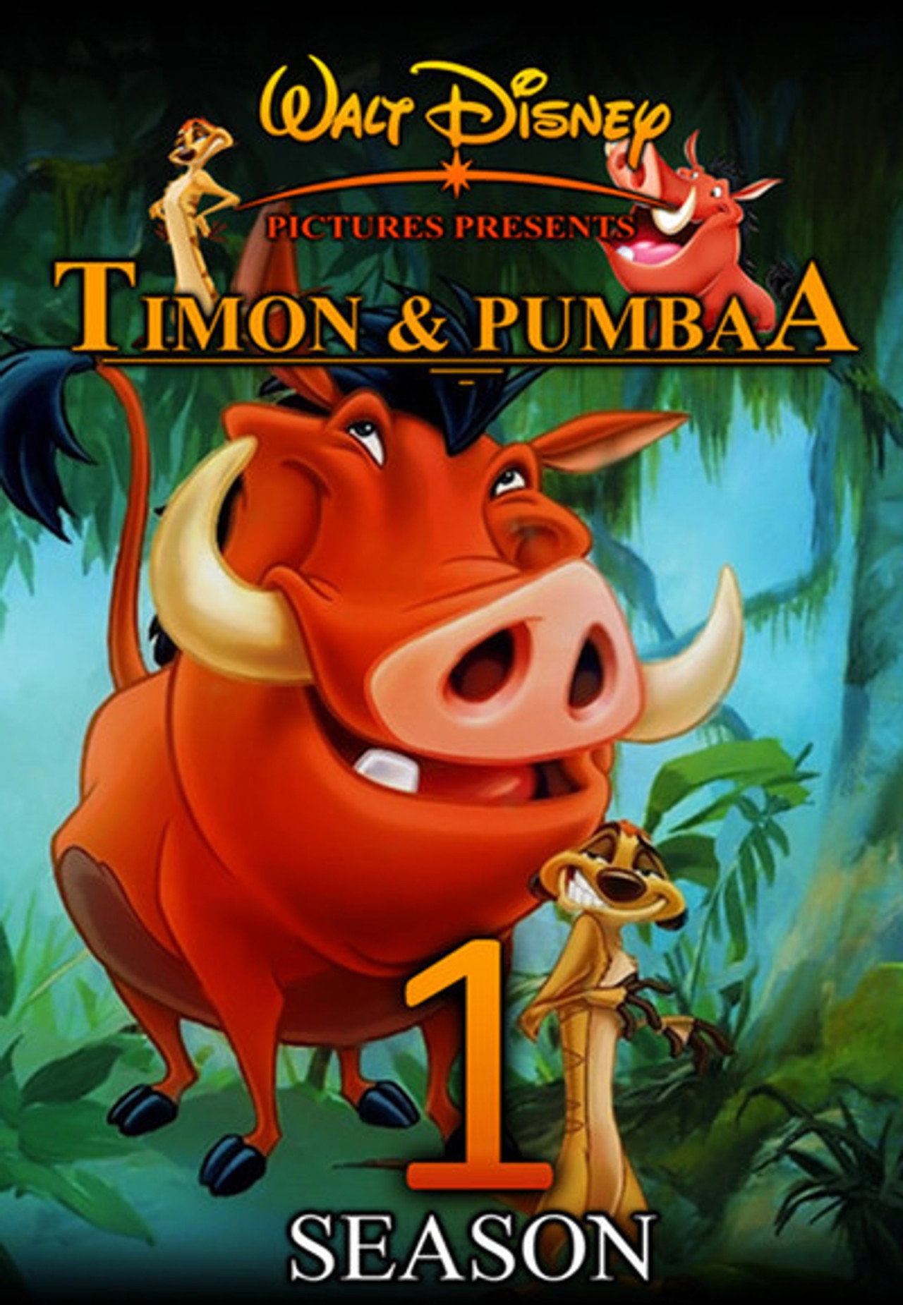 Pôster de Timão e Pumba