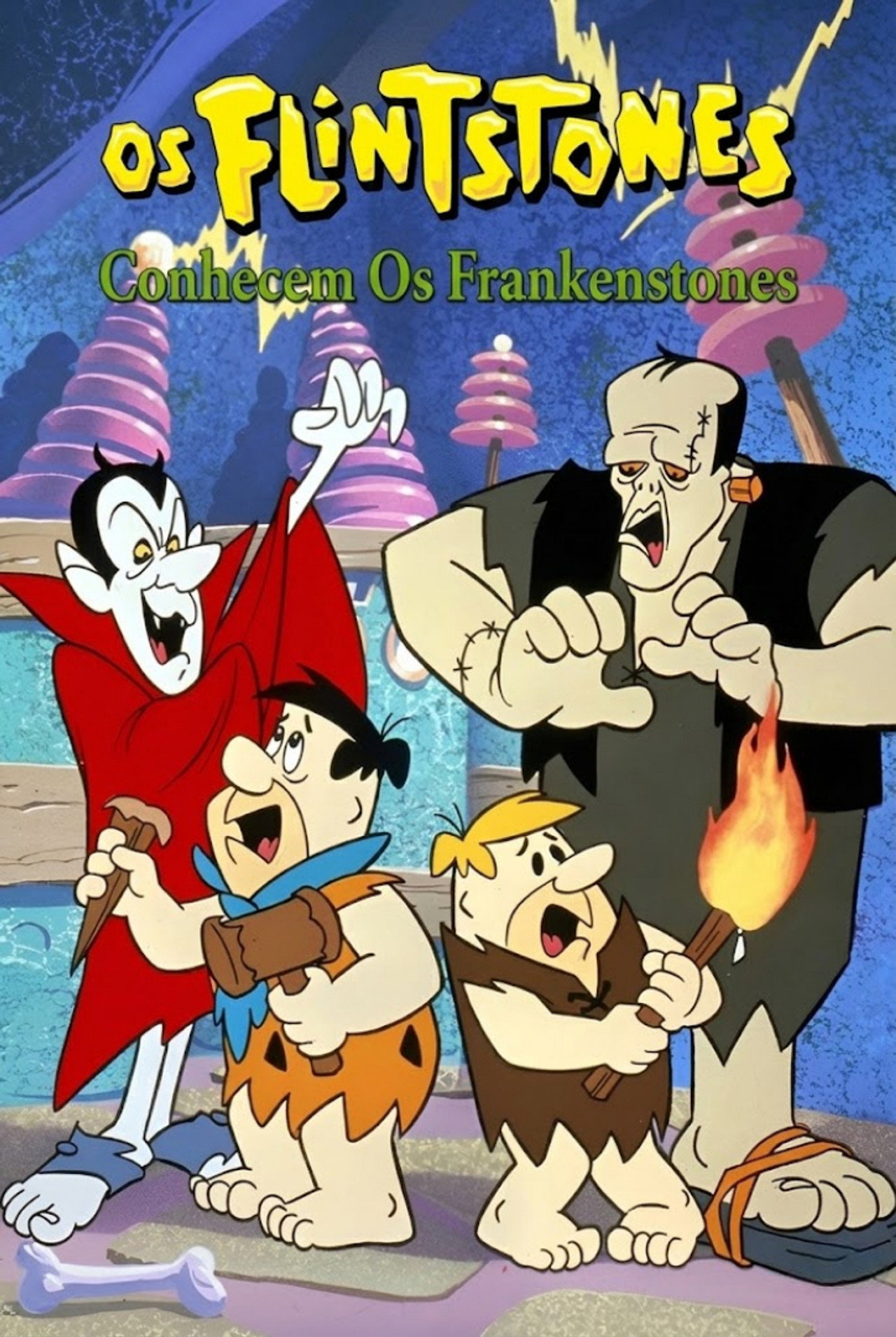 Pôster de Os Flintstones Encontram Pedrácula e Frankenstone