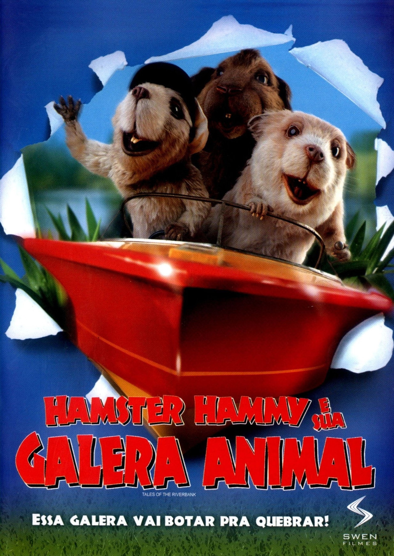 Pôster de Hamster Hammy e sua Galera Animal