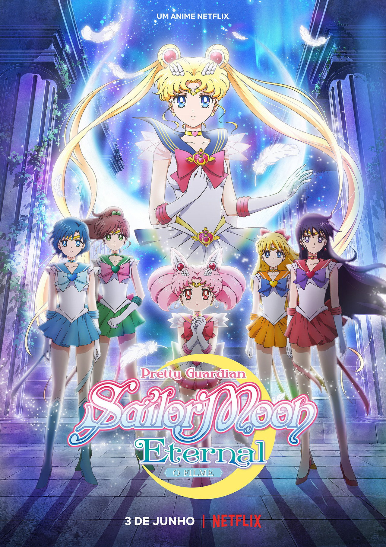 Pôster de Pretty Guardian Sailor Moon Eternal: O Filme - Parte 1